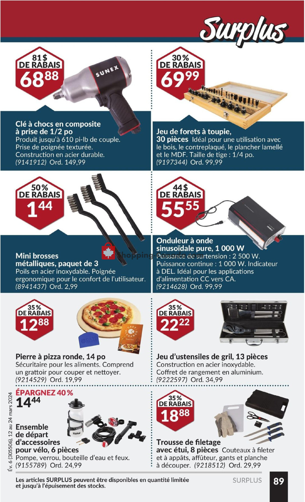 Princess Auto flyer from Tuesday March 12, 2024 to Sunday March 24, 2024 - page 94