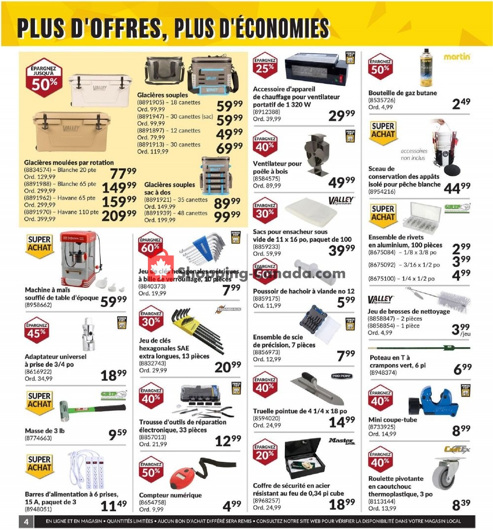 Princess Auto flyer from Monday January 11, 2021 to Sunday January 24, 2021 - page 4