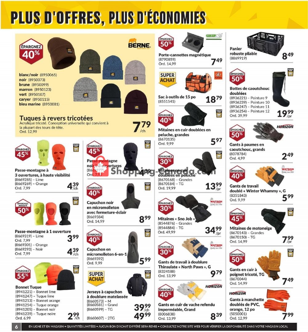 Princess Auto flyer from Monday January 11, 2021 to Sunday January 24, 2021 - page 6