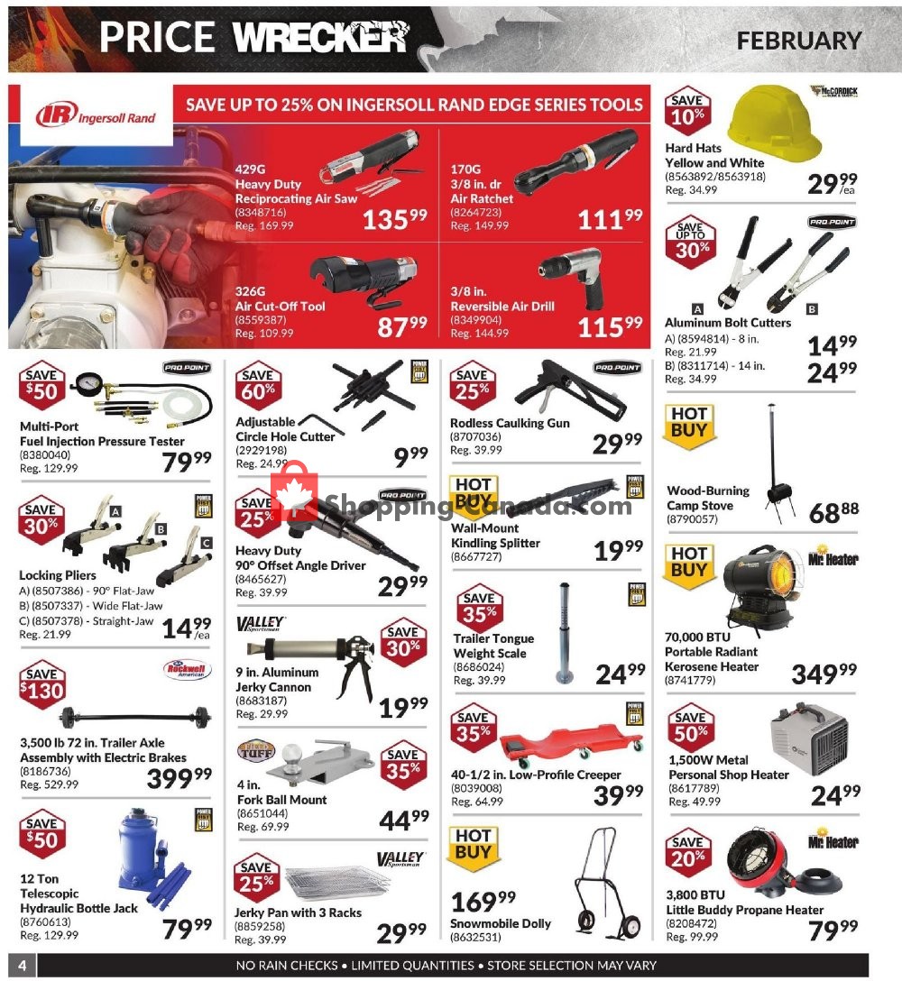 Princess Auto flyer from Saturday February 1, 2020 to Saturday February 29, 2020 - page 4
