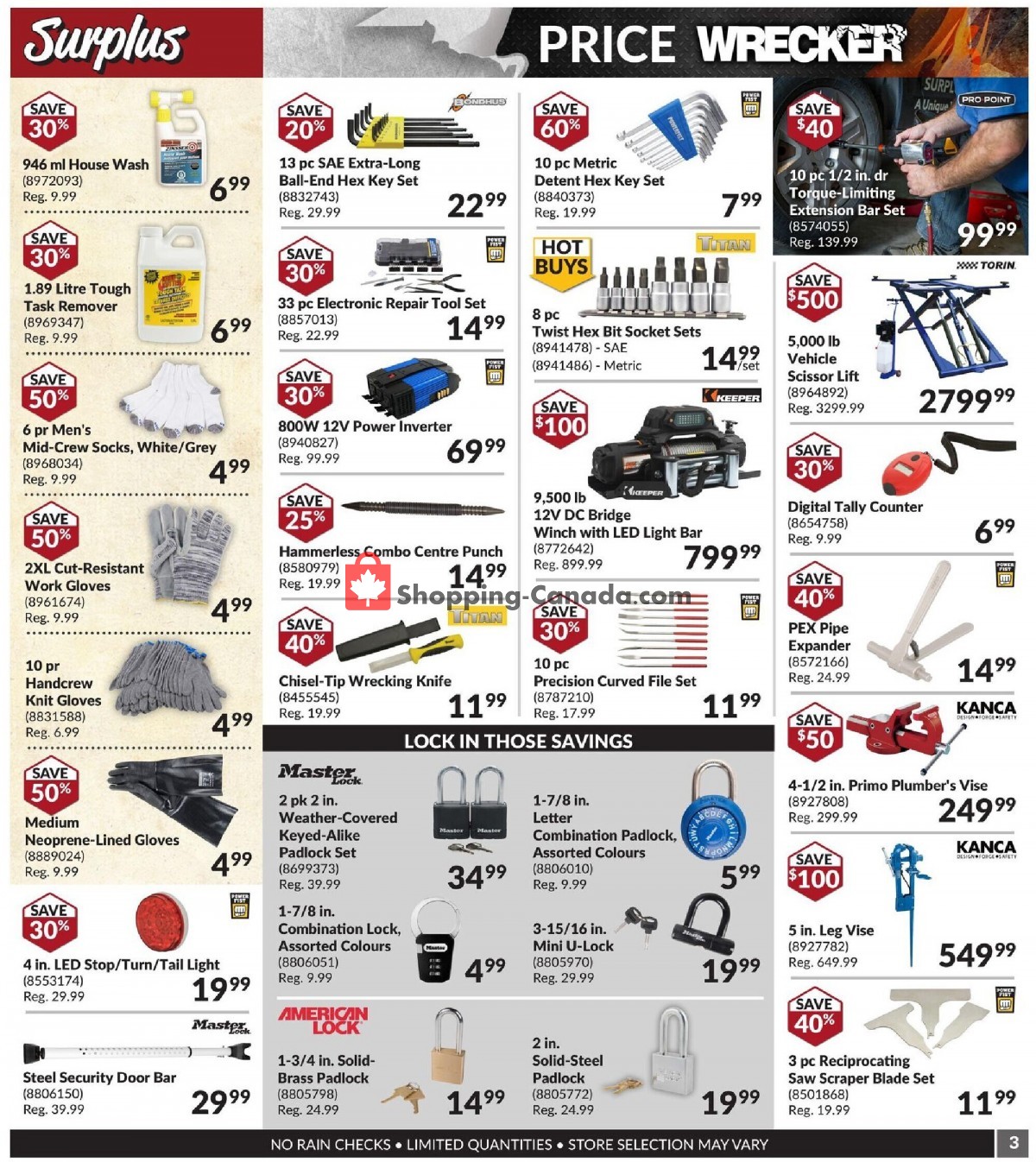 Princess Auto flyer from Thursday April 1, 2021 to Friday April 30, 2021 - page 3
