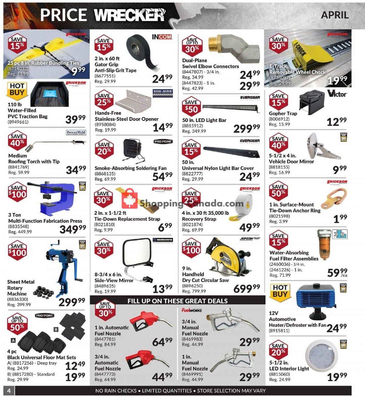 Princess Auto flyer from Thursday April 1, 2021 to Friday April 30, 2021 - page 4