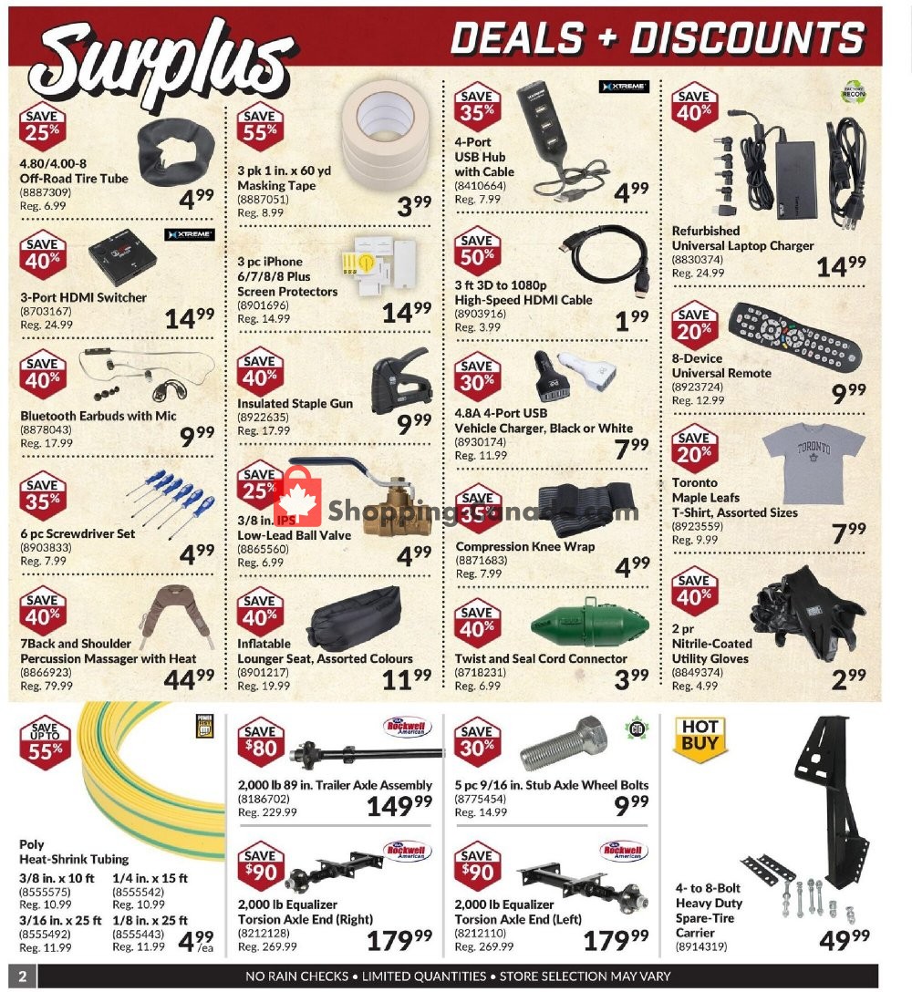 Princess Auto flyer from Saturday August 1, 2020 to Monday August 31, 2020 - page 2
