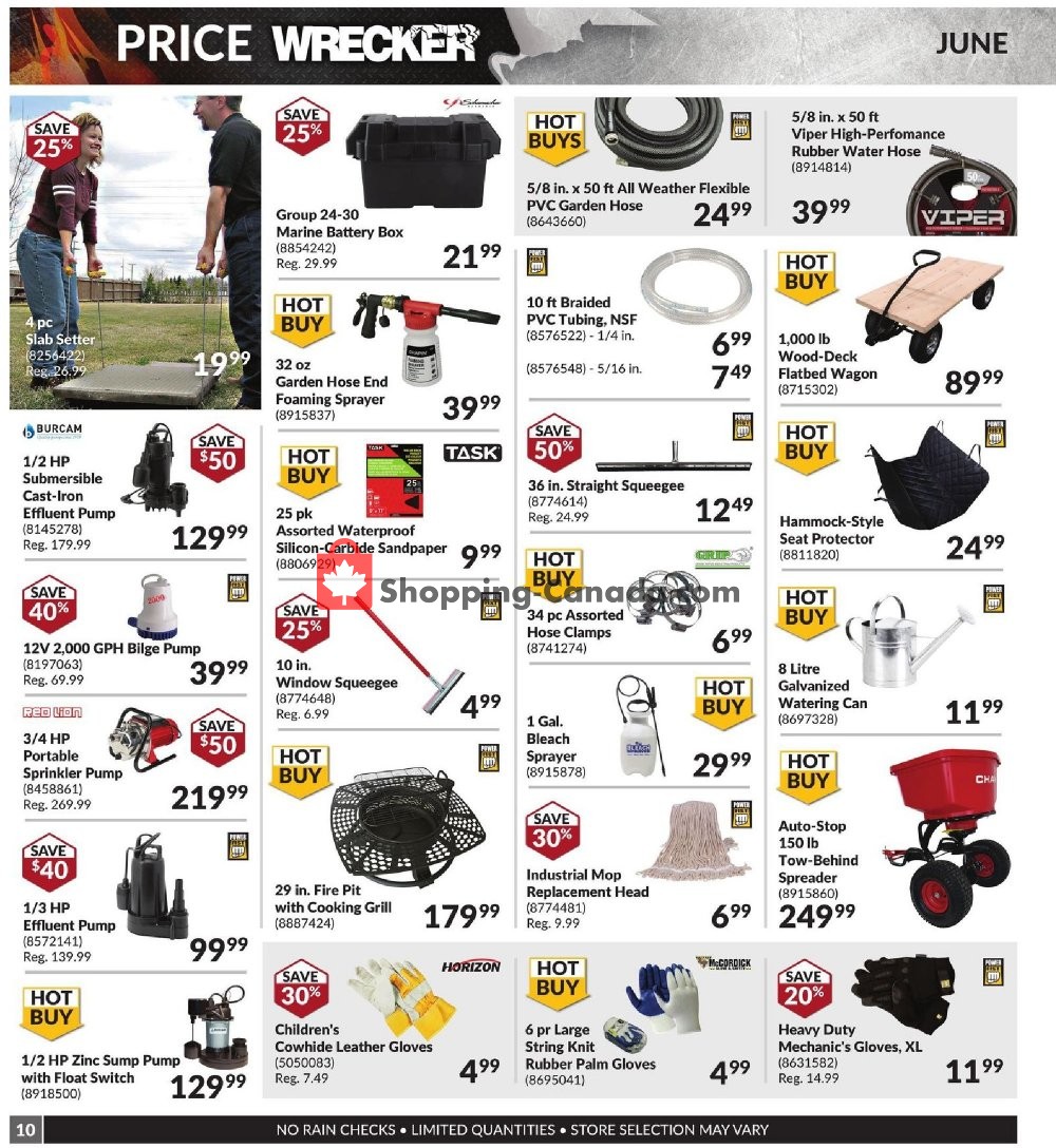 Princess Auto flyer from Monday June 1, 2020 to Tuesday June 30, 2020 - page 10