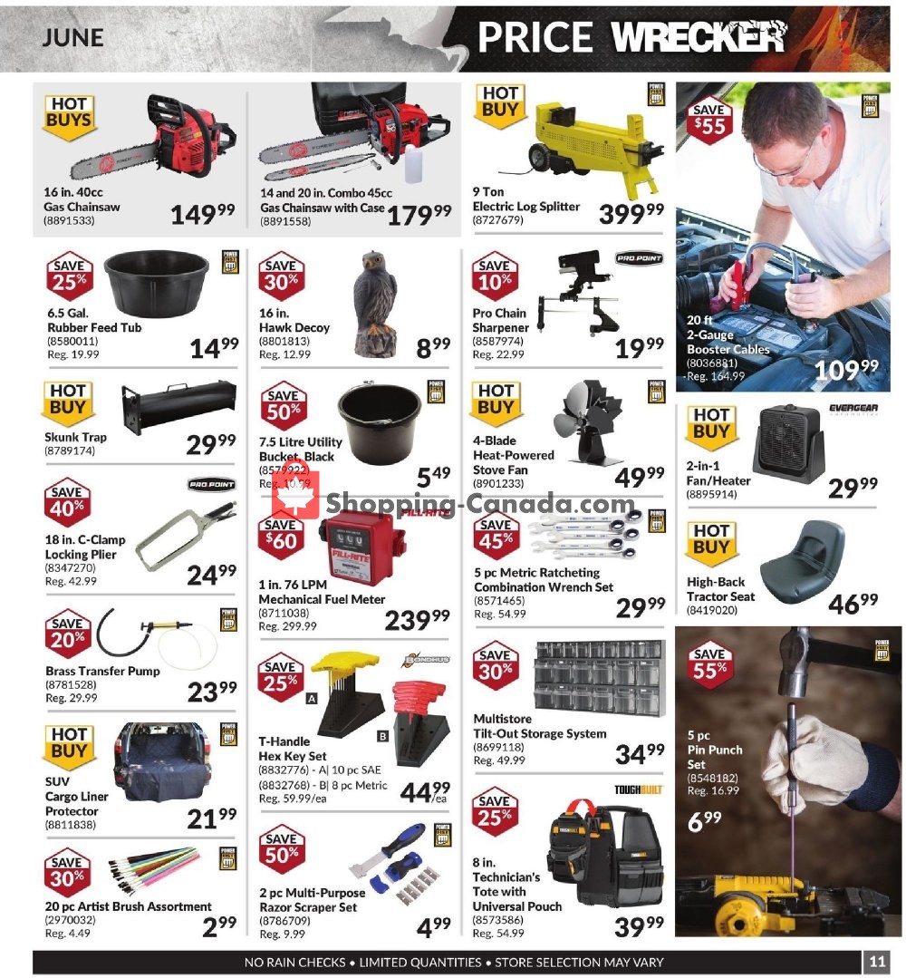 Princess Auto flyer from Monday June 1, 2020 to Tuesday June 30, 2020 - page 11
