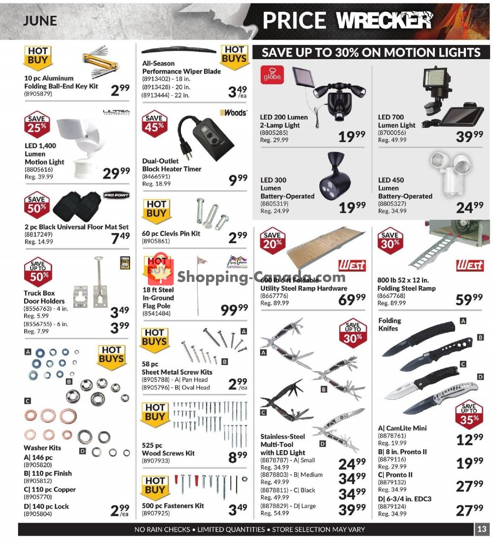 Princess Auto flyer from Monday June 1, 2020 to Tuesday June 30, 2020 - page 13
