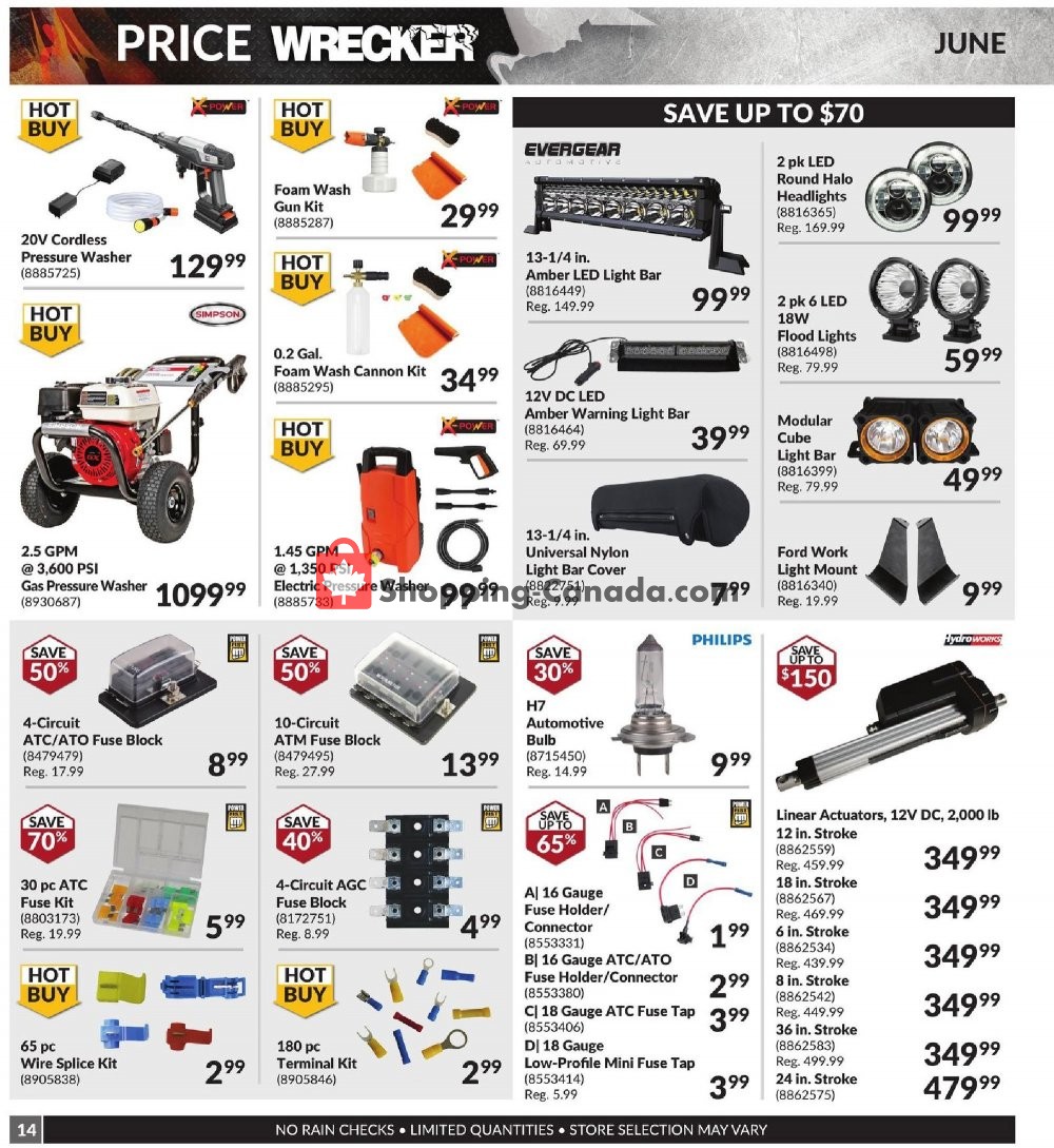 Princess Auto flyer from Monday June 1, 2020 to Tuesday June 30, 2020 - page 14