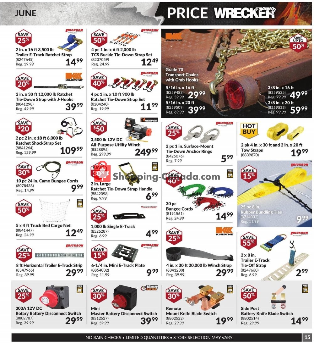 Princess Auto flyer from Monday June 1, 2020 to Tuesday June 30, 2020 - page 15