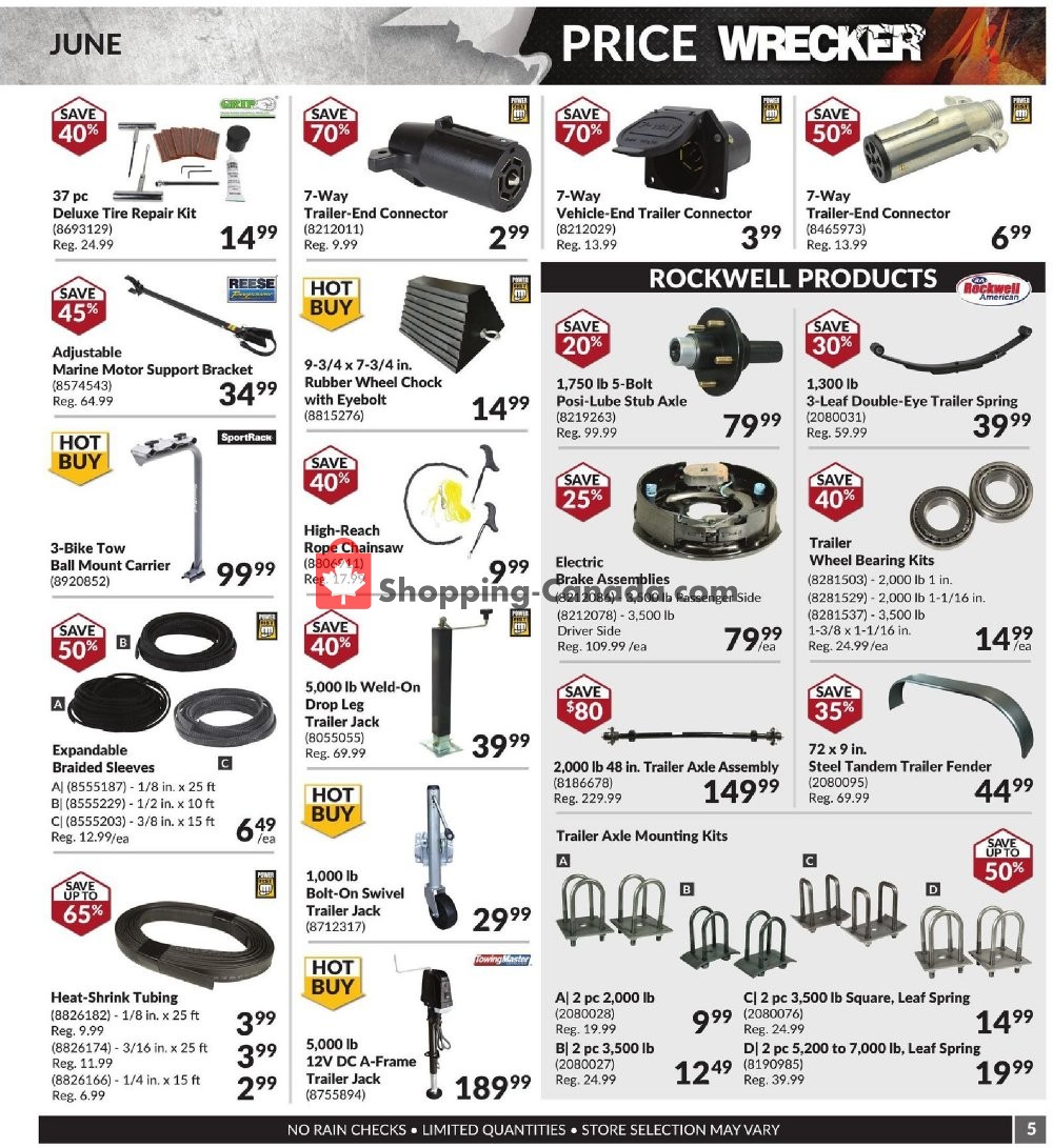 Princess Auto flyer from Monday June 1, 2020 to Tuesday June 30, 2020 - page 5