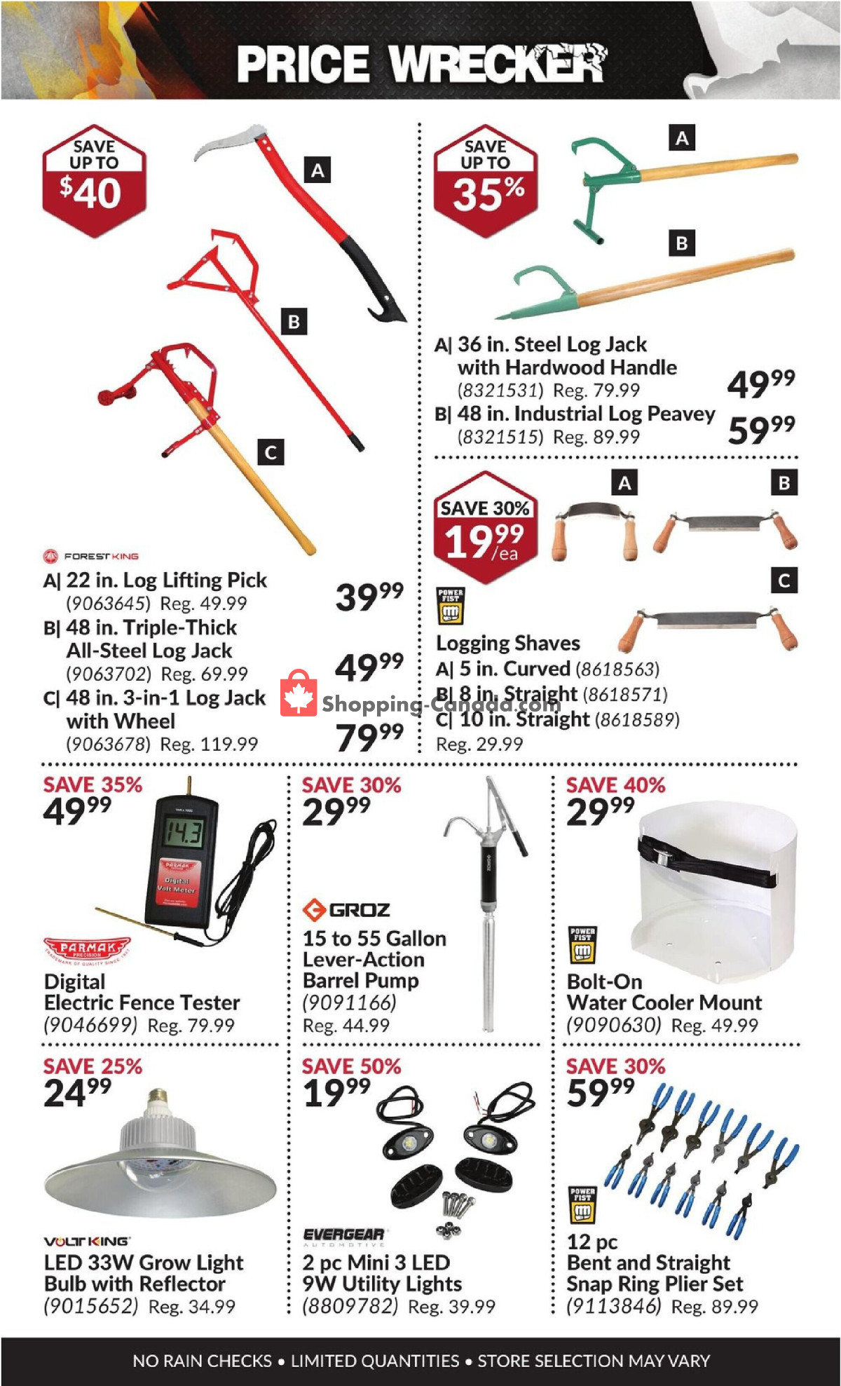 Princess Auto flyer from Friday March 1, 2024 to Sunday March 31, 2024 - page 20