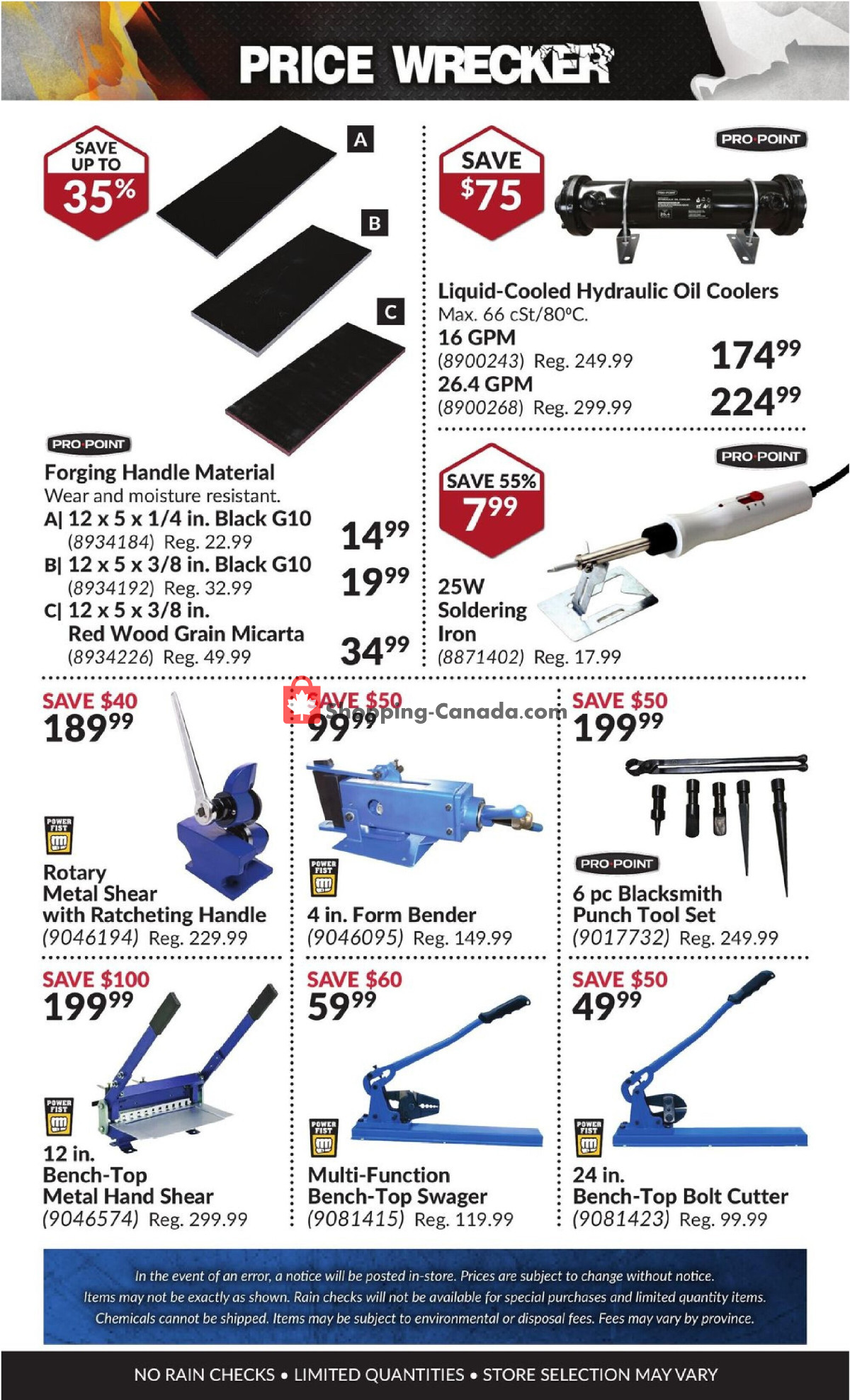 Princess Auto flyer from Friday March 1, 2024 to Sunday March 31, 2024 - page 22