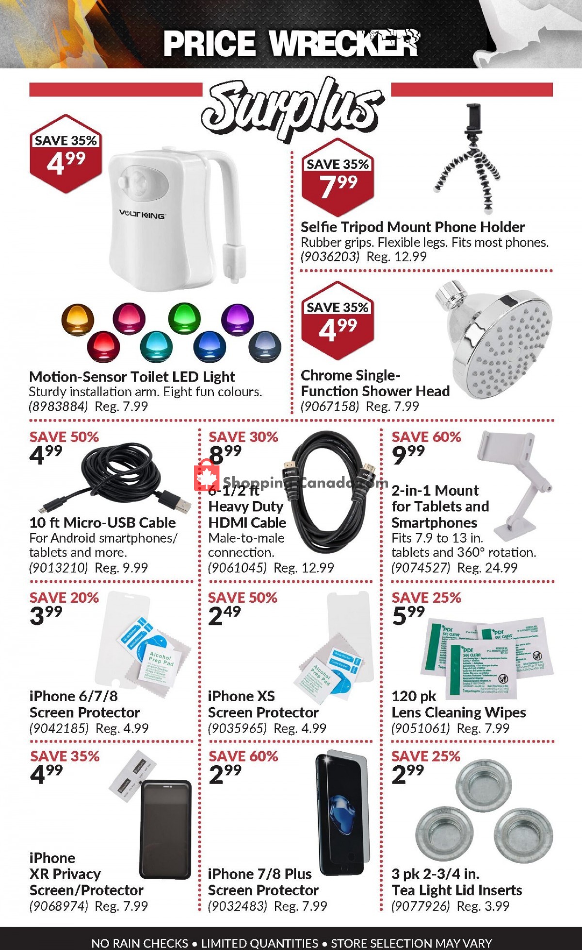 Princess Auto Canada, flyer (Price Wrecker ON) September 1