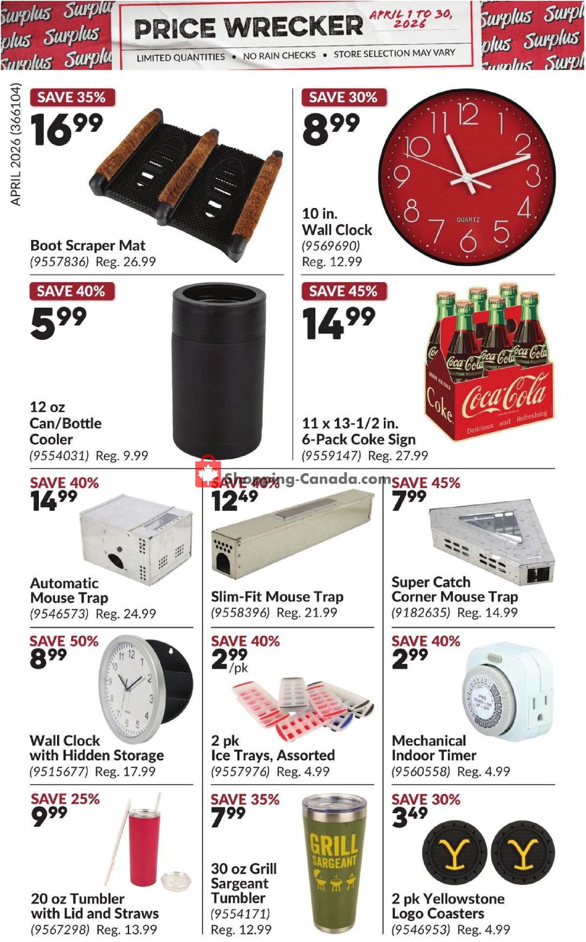 Princess Auto flyer from Wednesday April 1, 2026 to Thursday April 30, 2026 - page 10