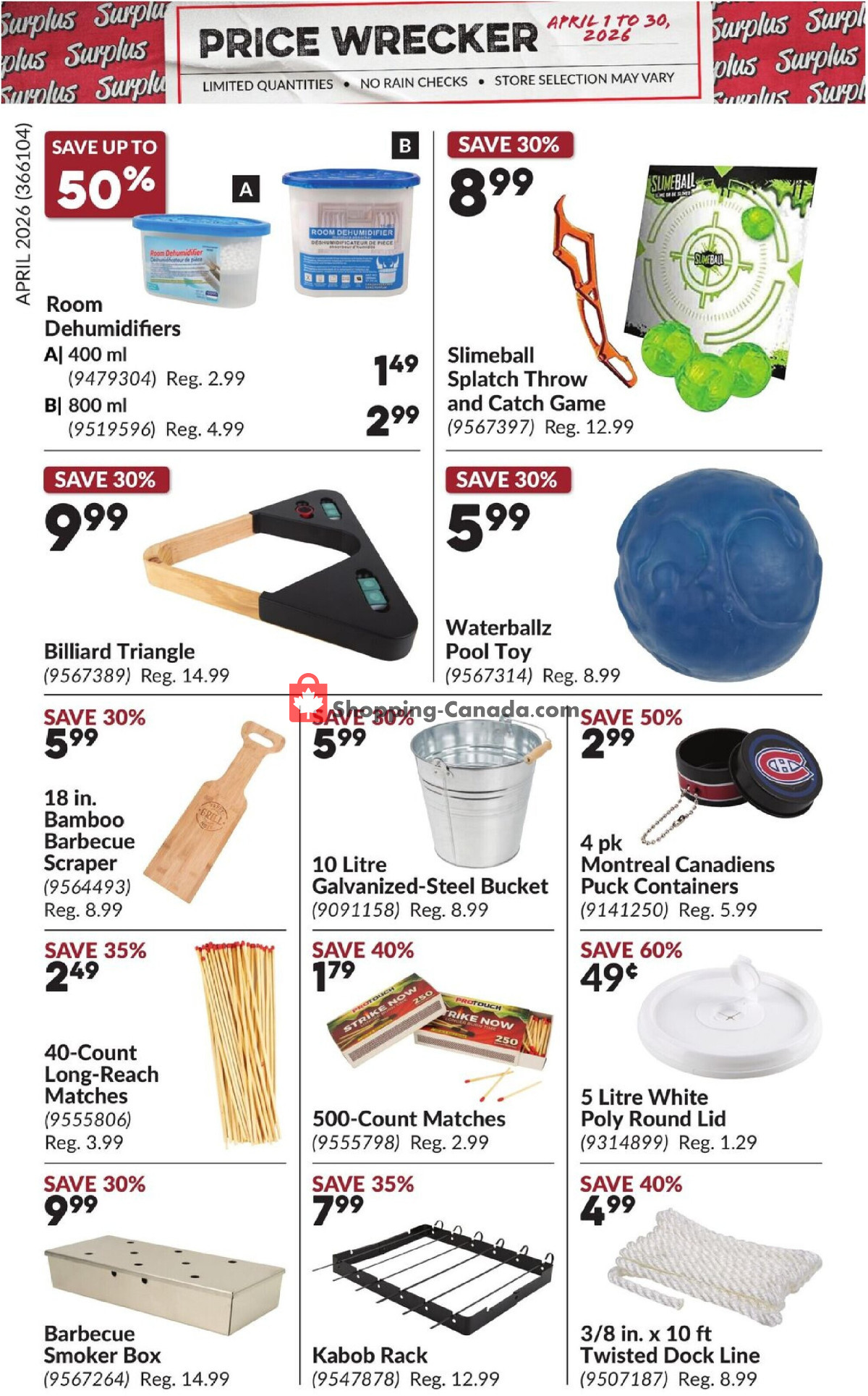 Princess Auto flyer from Wednesday April 1, 2026 to Thursday April 30, 2026 - page 12