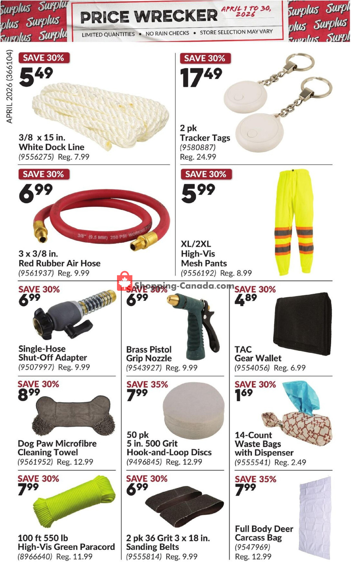 Princess Auto flyer from Wednesday April 1, 2026 to Thursday April 30, 2026 - page 14