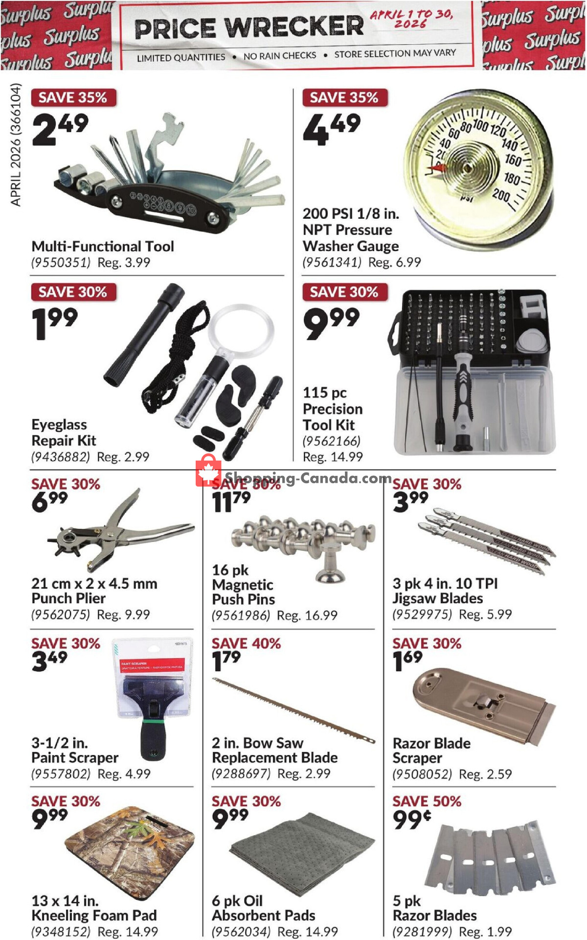 Princess Auto flyer from Wednesday April 1, 2026 to Thursday April 30, 2026 - page 17