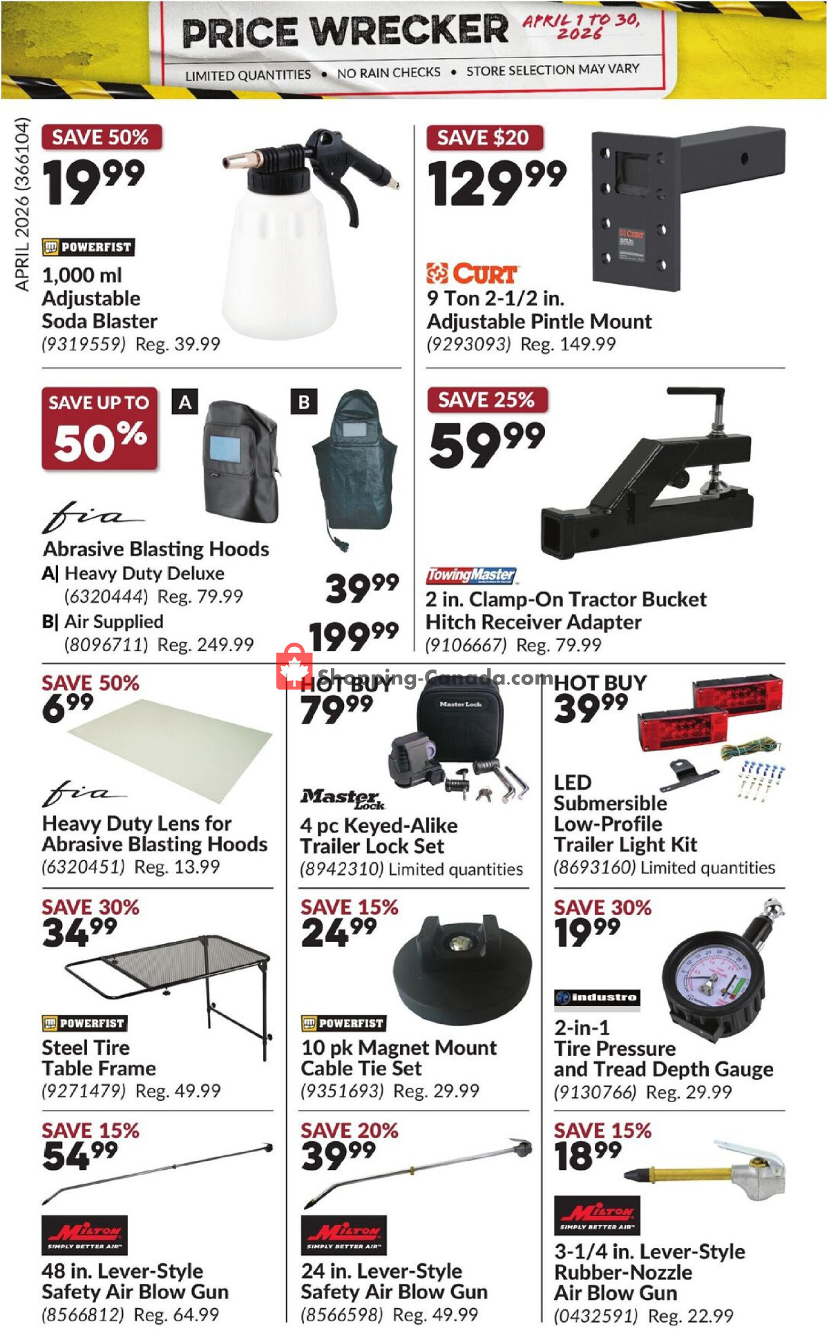 Princess Auto flyer from Wednesday April 1, 2026 to Thursday April 30, 2026 - page 19