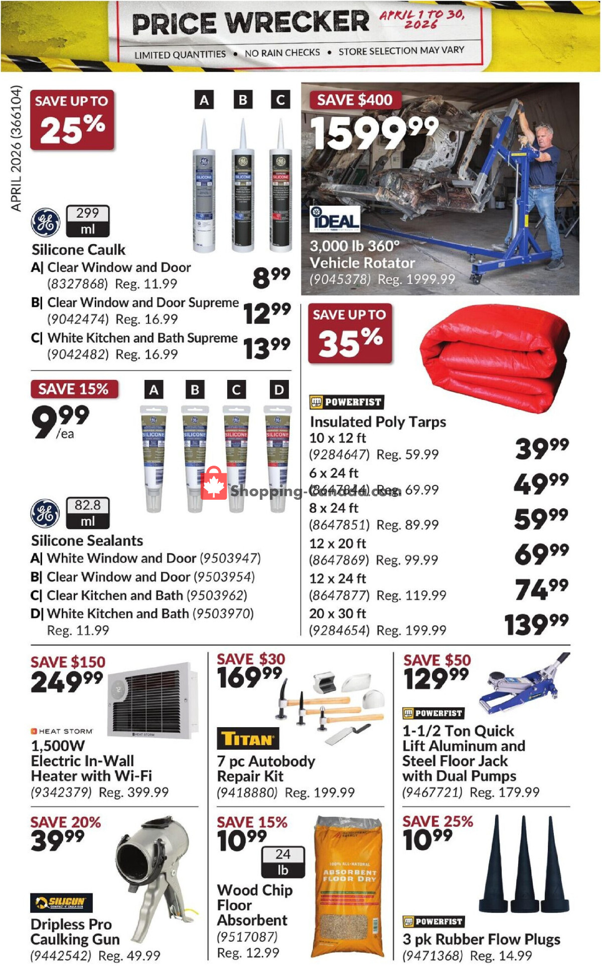 Princess Auto flyer from Wednesday April 1, 2026 to Thursday April 30, 2026 - page 23