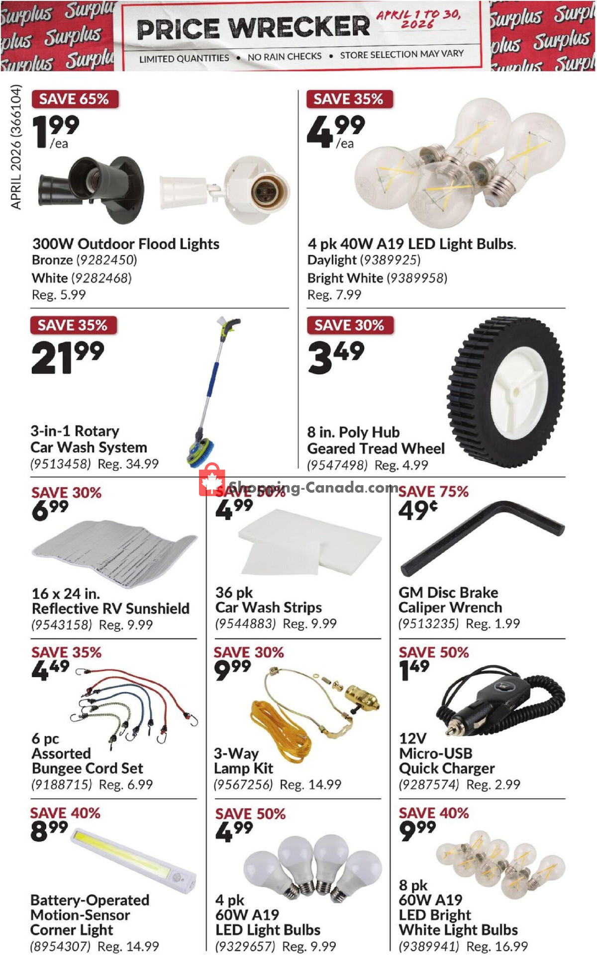 Princess Auto flyer from Wednesday April 1, 2026 to Thursday April 30, 2026 - page 3