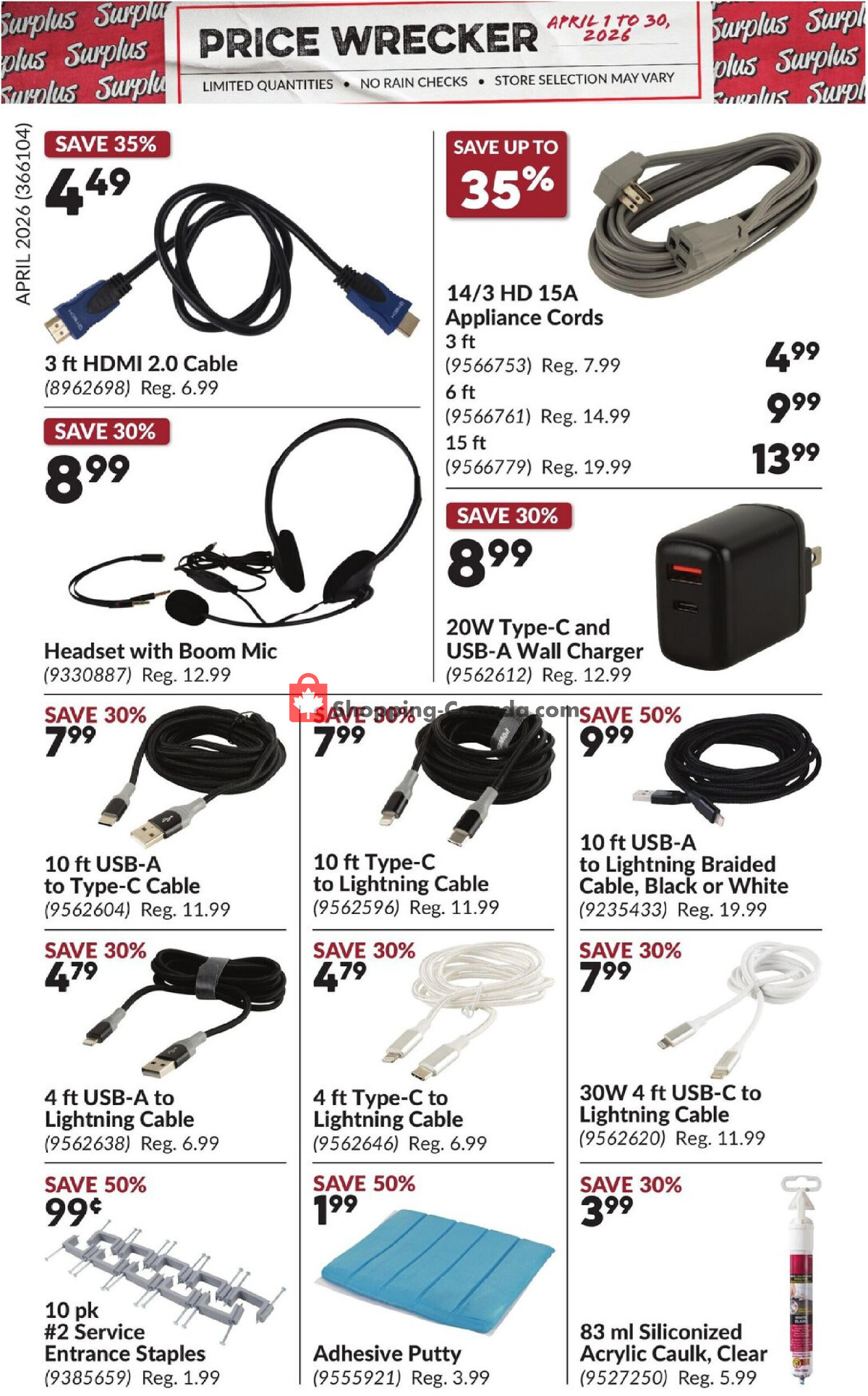 Princess Auto flyer from Wednesday April 1, 2026 to Thursday April 30, 2026 - page 5