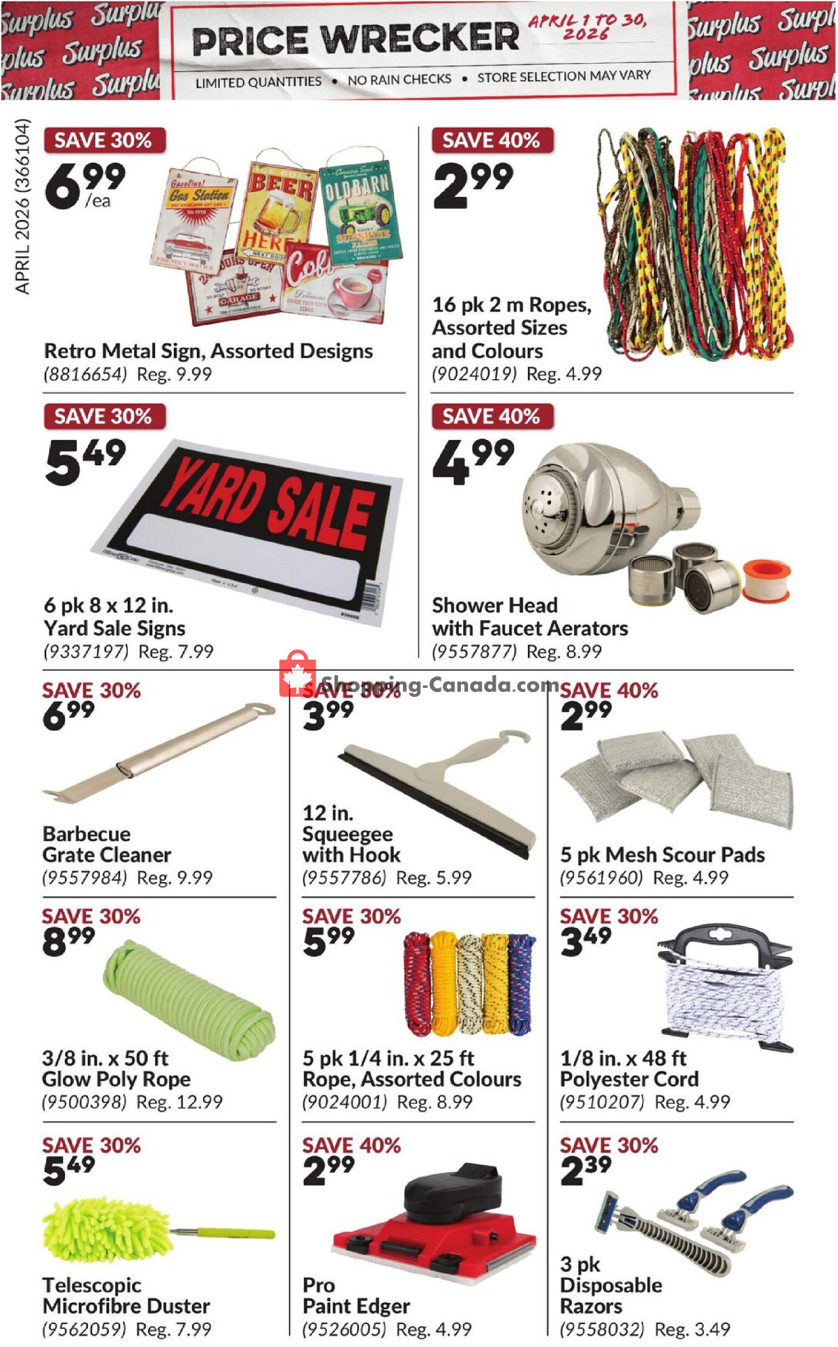 Princess Auto flyer from Wednesday April 1, 2026 to Thursday April 30, 2026 - page 9