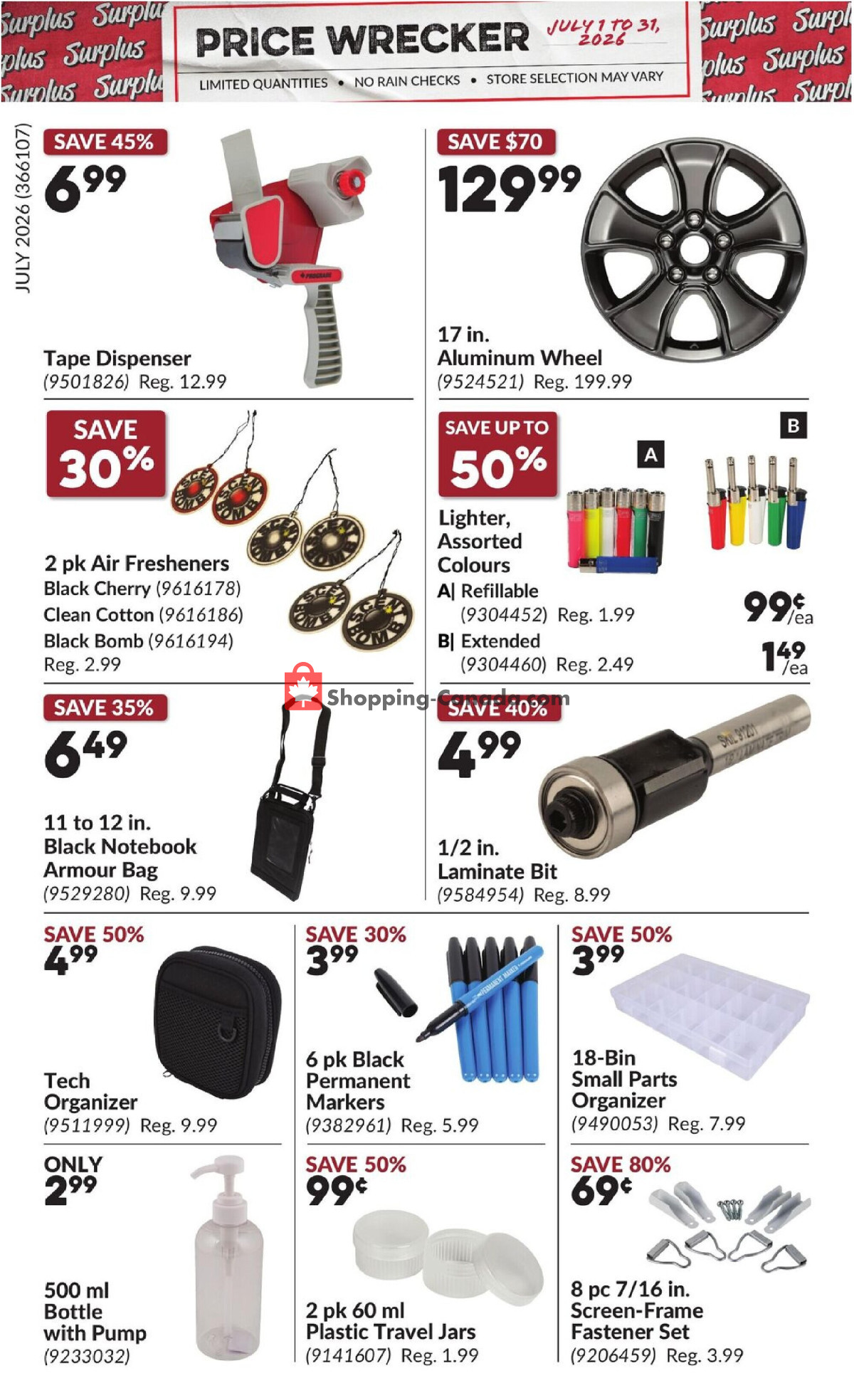 Princess Auto flyer from Wednesday July 1, 2026 to Friday July 31, 2026 - page 10