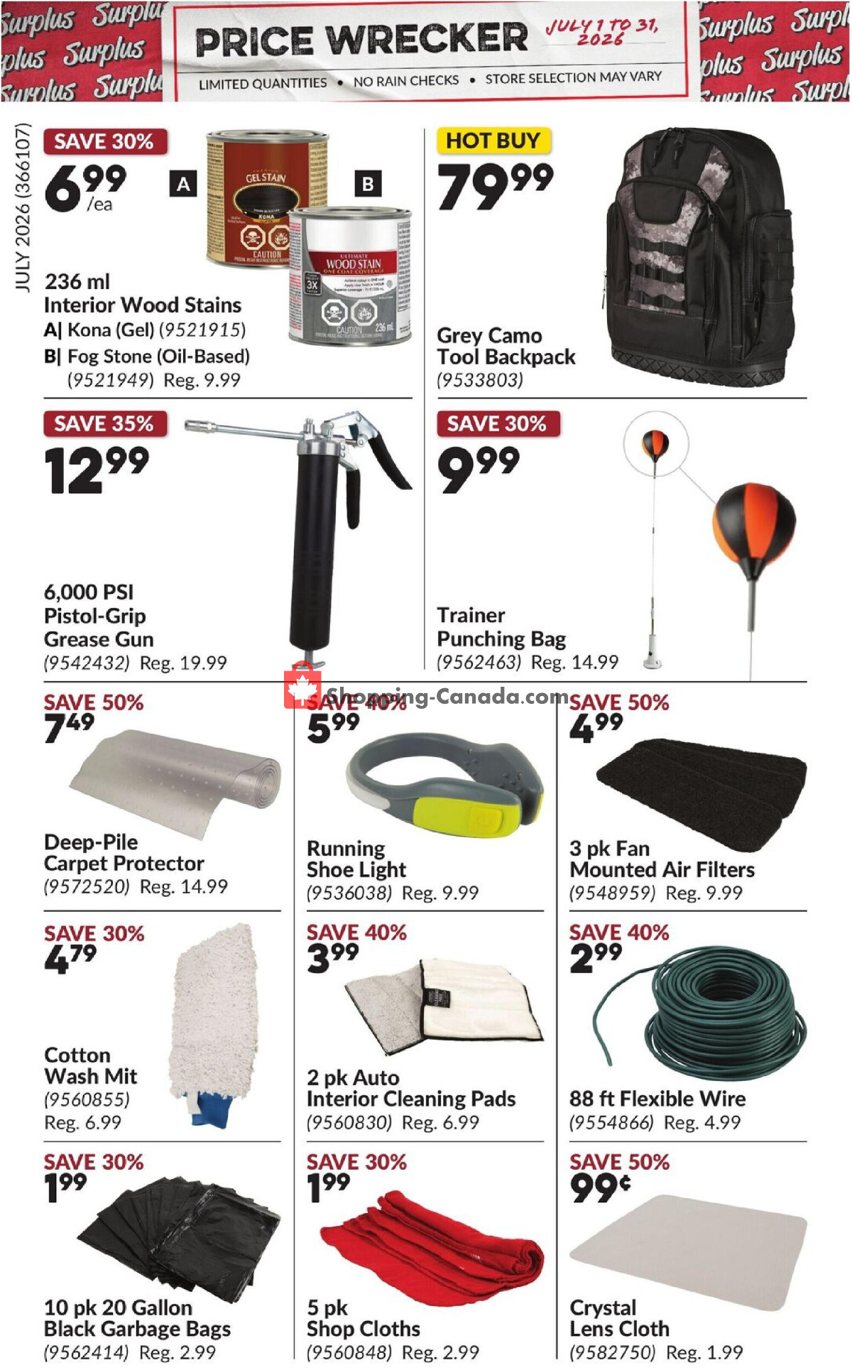 Princess Auto flyer from Wednesday July 1, 2026 to Friday July 31, 2026 - page 11