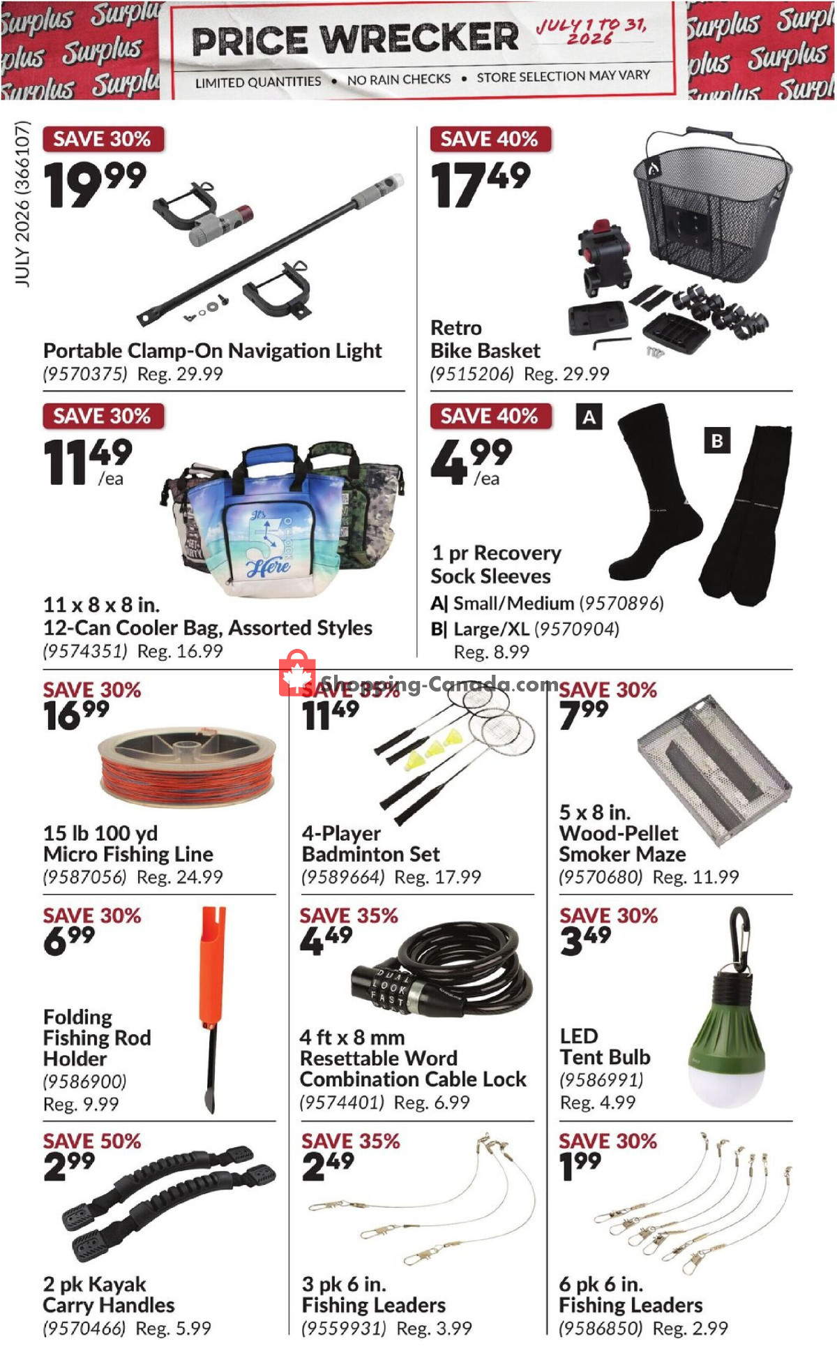 Princess Auto flyer from Wednesday July 1, 2026 to Friday July 31, 2026 - page 18