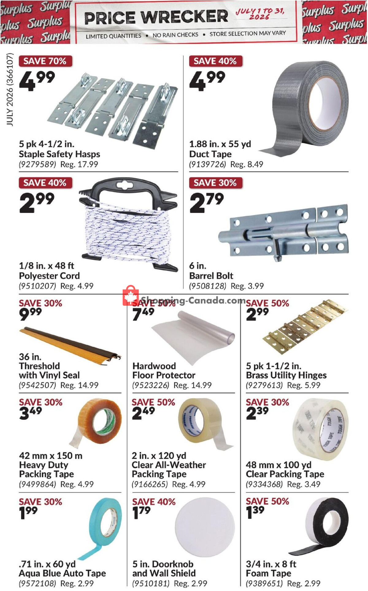 Princess Auto flyer from Wednesday July 1, 2026 to Friday July 31, 2026 - page 2