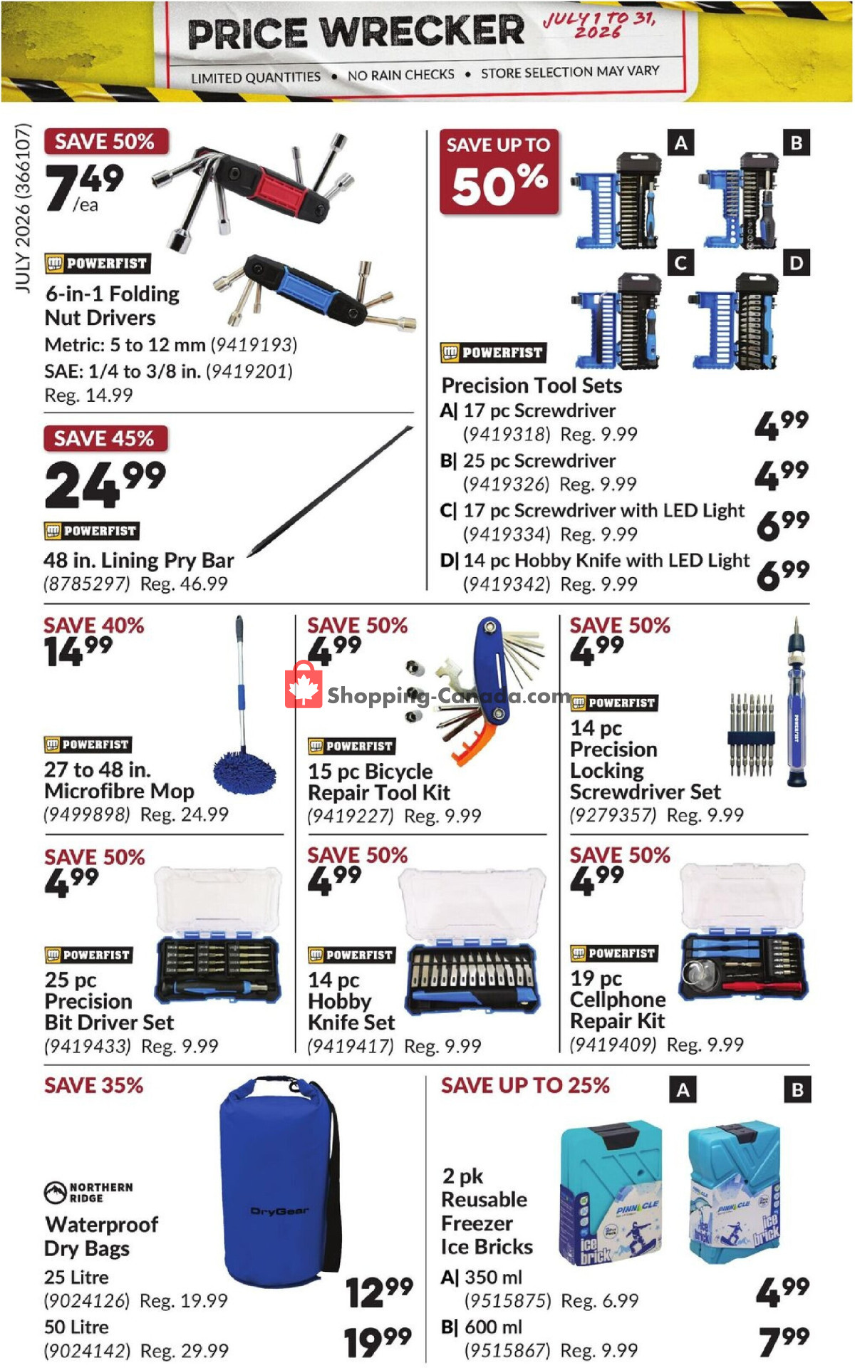Princess Auto flyer from Wednesday July 1, 2026 to Friday July 31, 2026 - page 23