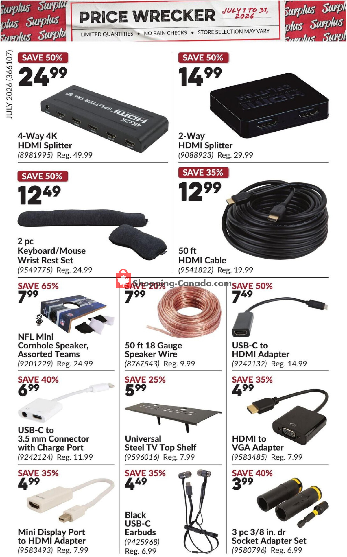 Princess Auto flyer from Wednesday July 1, 2026 to Friday July 31, 2026 - page 6