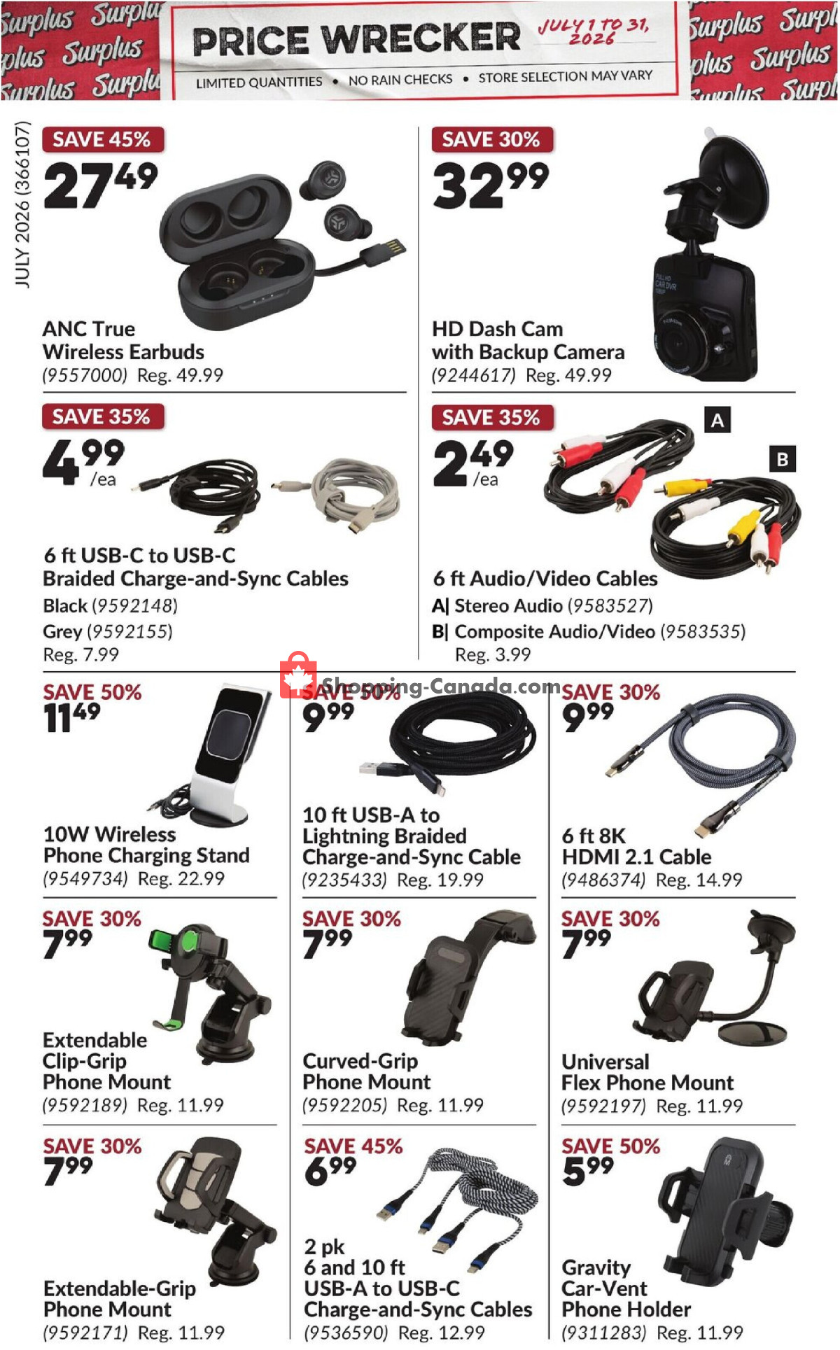 Princess Auto flyer from Wednesday July 1, 2026 to Friday July 31, 2026 - page 7