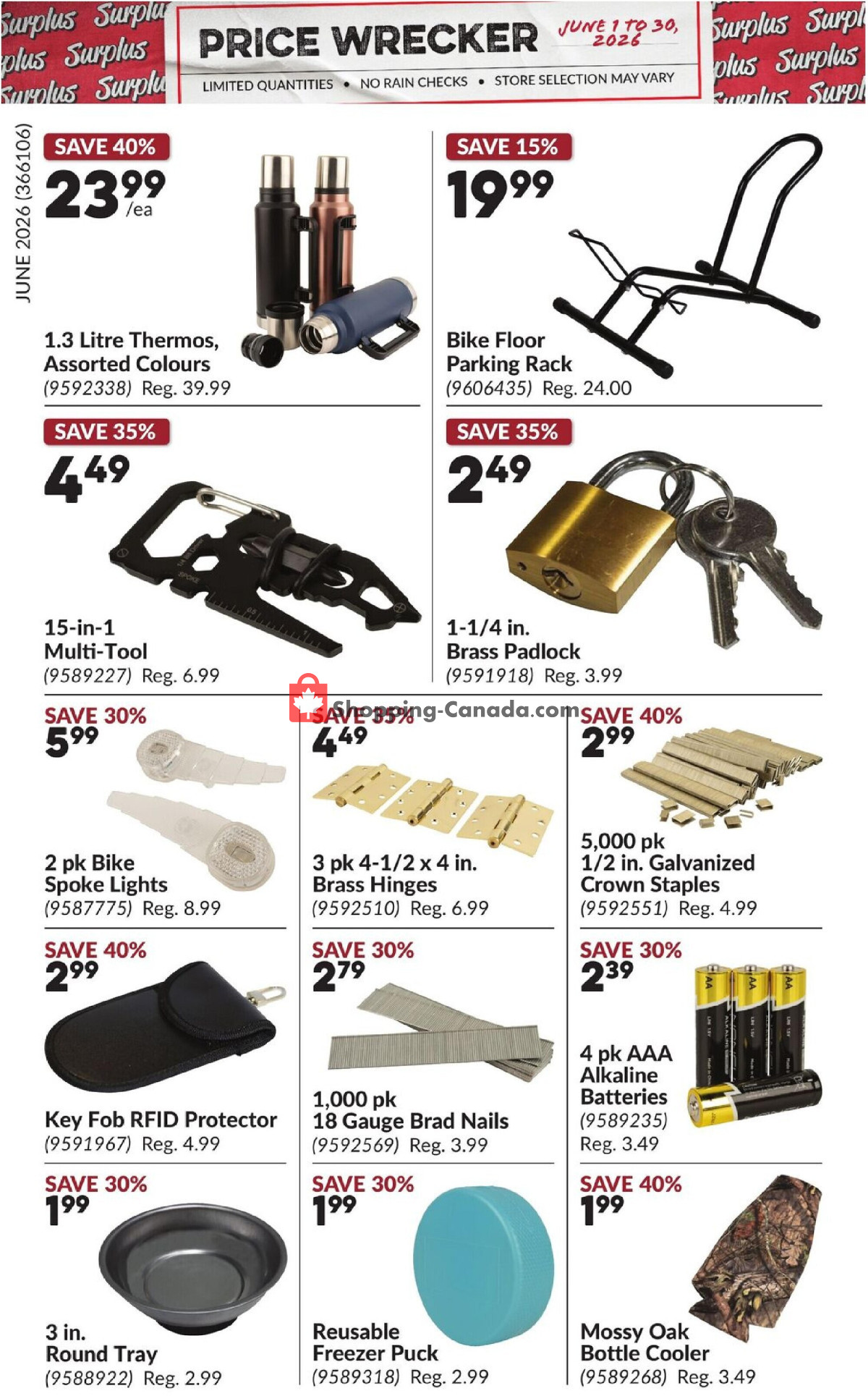 Princess Auto flyer from Monday June 1, 2026 to Tuesday June 30, 2026 - page 20