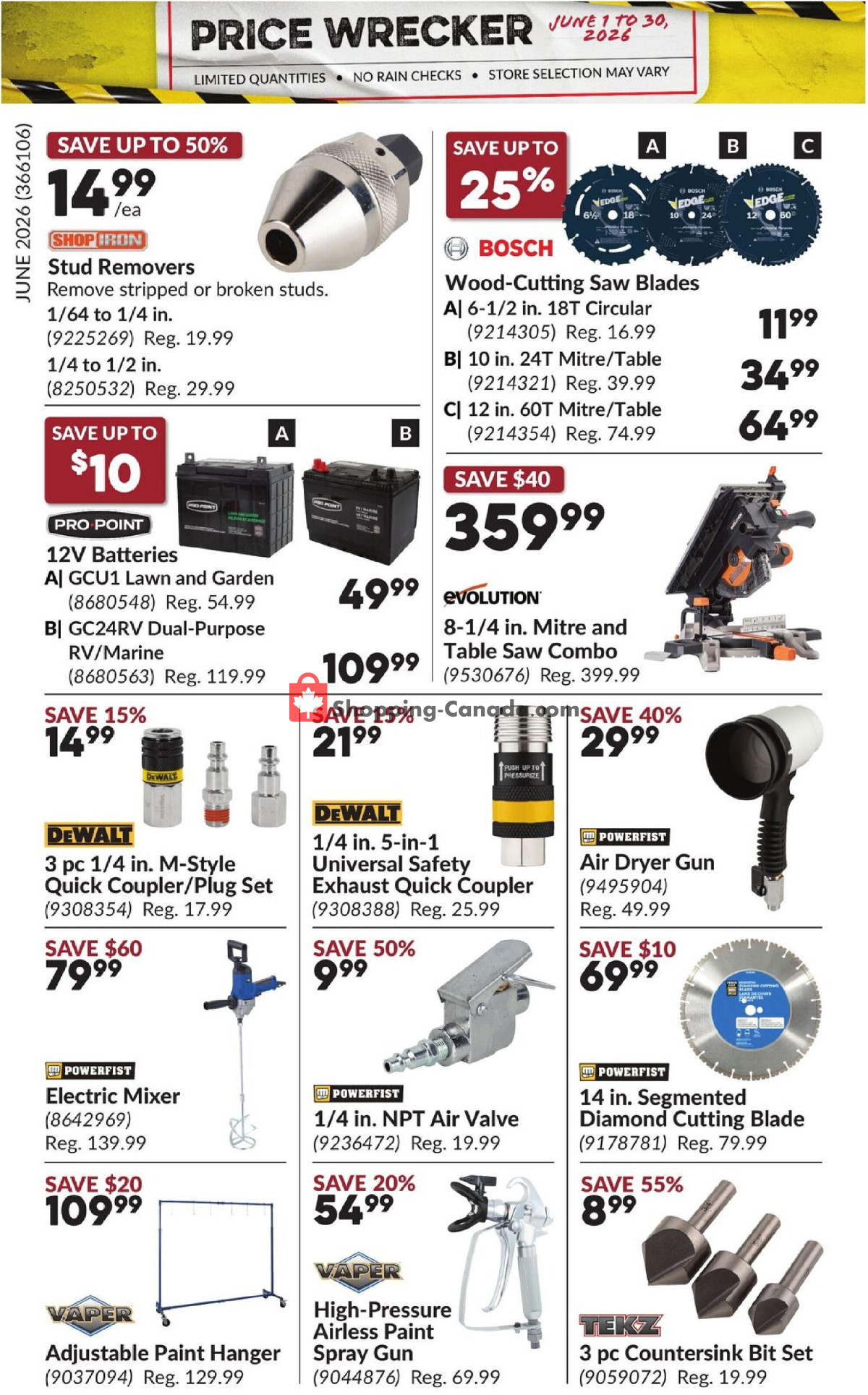 Princess Auto flyer from Monday June 1, 2026 to Tuesday June 30, 2026 - page 22
