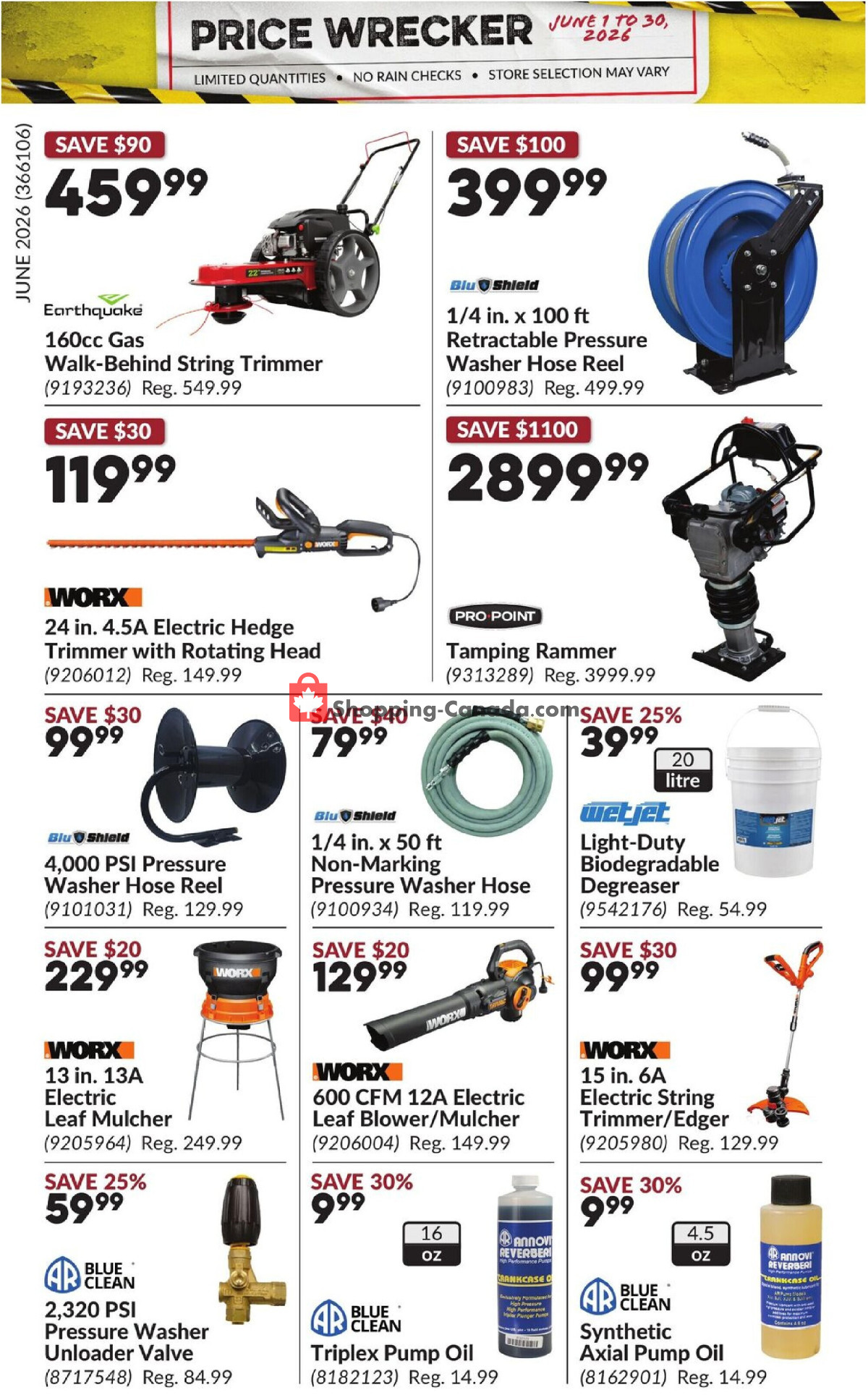 Princess Auto flyer from Monday June 1, 2026 to Tuesday June 30, 2026 - page 31