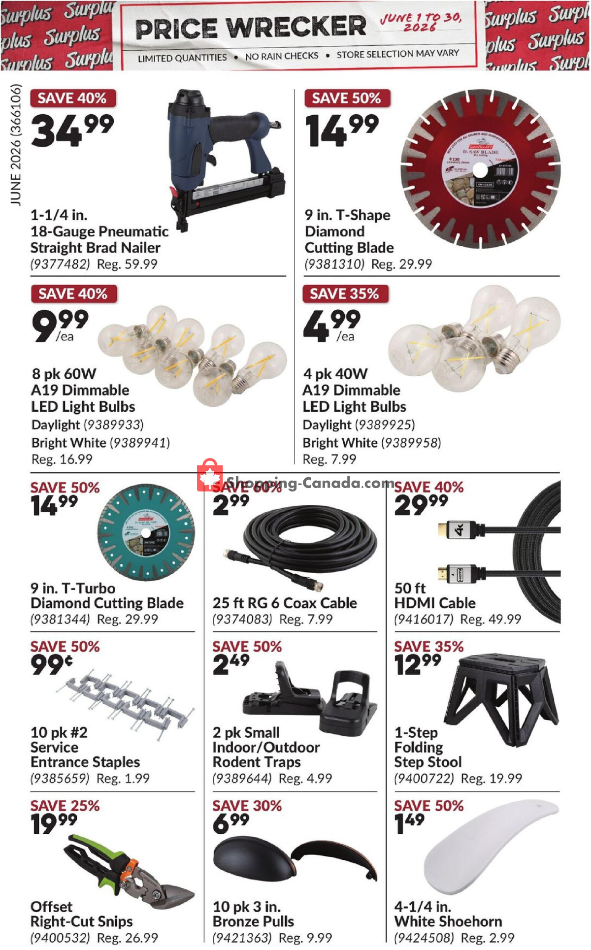 Princess Auto flyer from Monday June 1, 2026 to Tuesday June 30, 2026 - page 5
