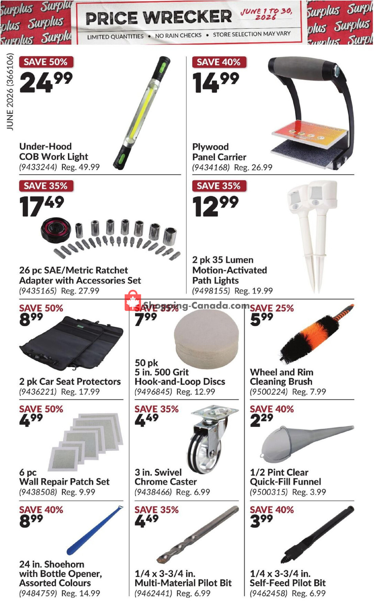 Princess Auto flyer from Monday June 1, 2026 to Tuesday June 30, 2026 - page 6