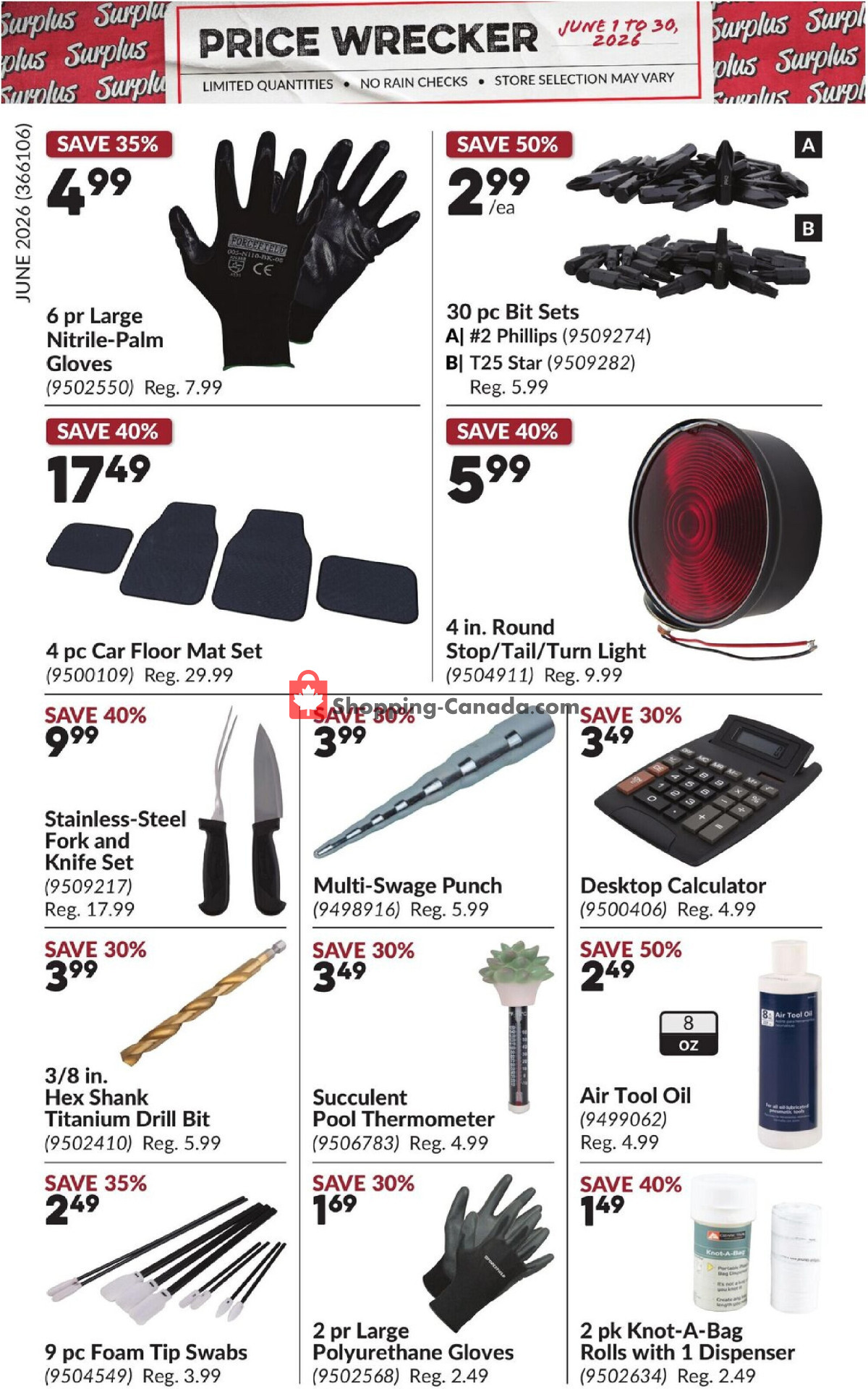 Princess Auto flyer from Monday June 1, 2026 to Tuesday June 30, 2026 - page 7