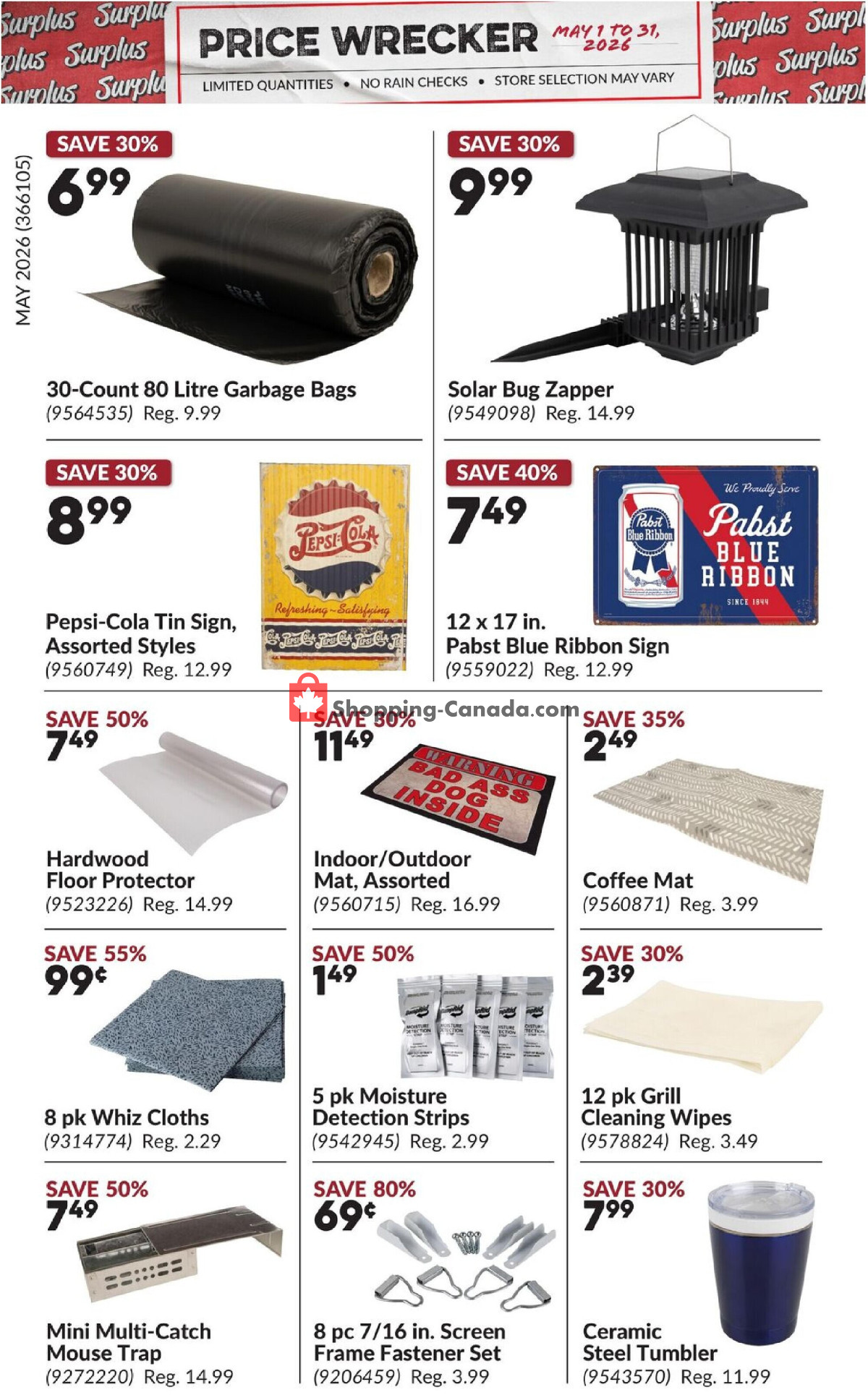 Princess Auto flyer from Friday May 1, 2026 to Sunday May 31, 2026 - page 10