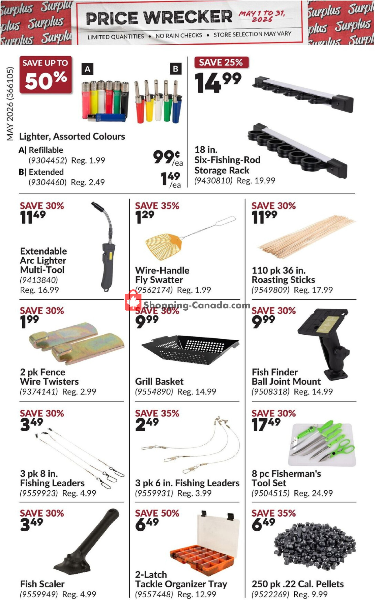 Princess Auto flyer from Friday May 1, 2026 to Sunday May 31, 2026 - page 13