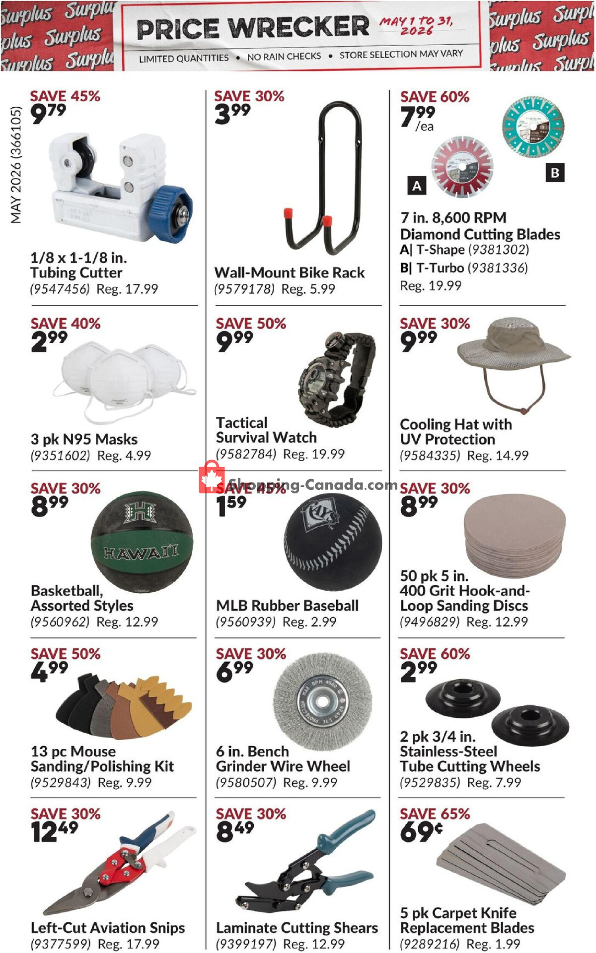 Princess Auto flyer from Friday May 1, 2026 to Sunday May 31, 2026 - page 16