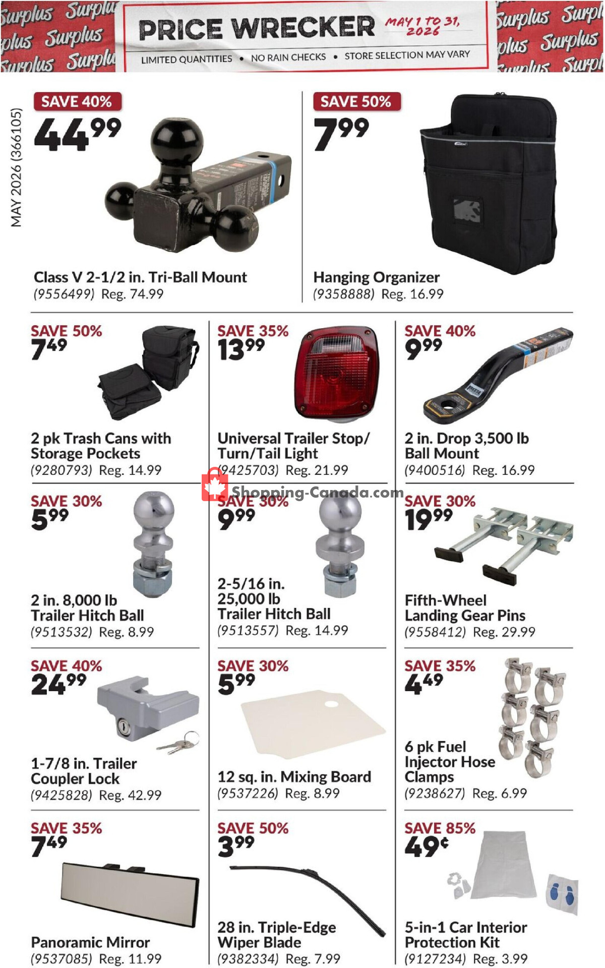 Princess Auto flyer from Friday May 1, 2026 to Sunday May 31, 2026 - page 2