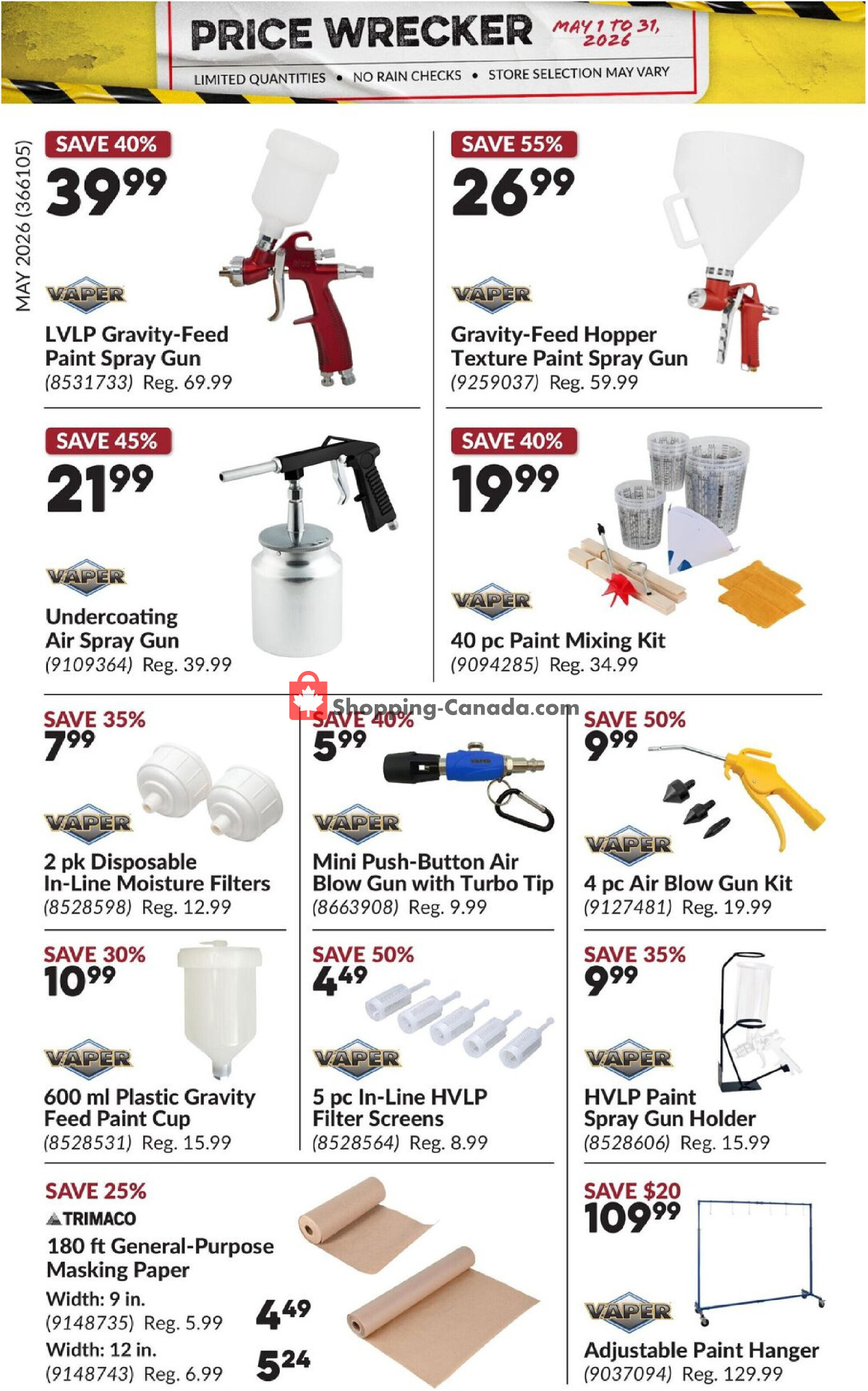 Princess Auto flyer from Friday May 1, 2026 to Sunday May 31, 2026 - page 21