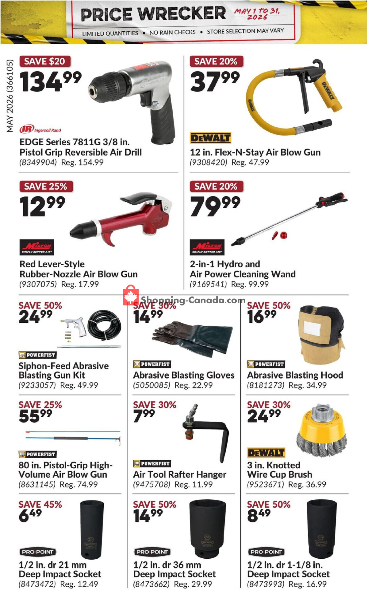 Princess Auto flyer from Friday May 1, 2026 to Sunday May 31, 2026 - page 22