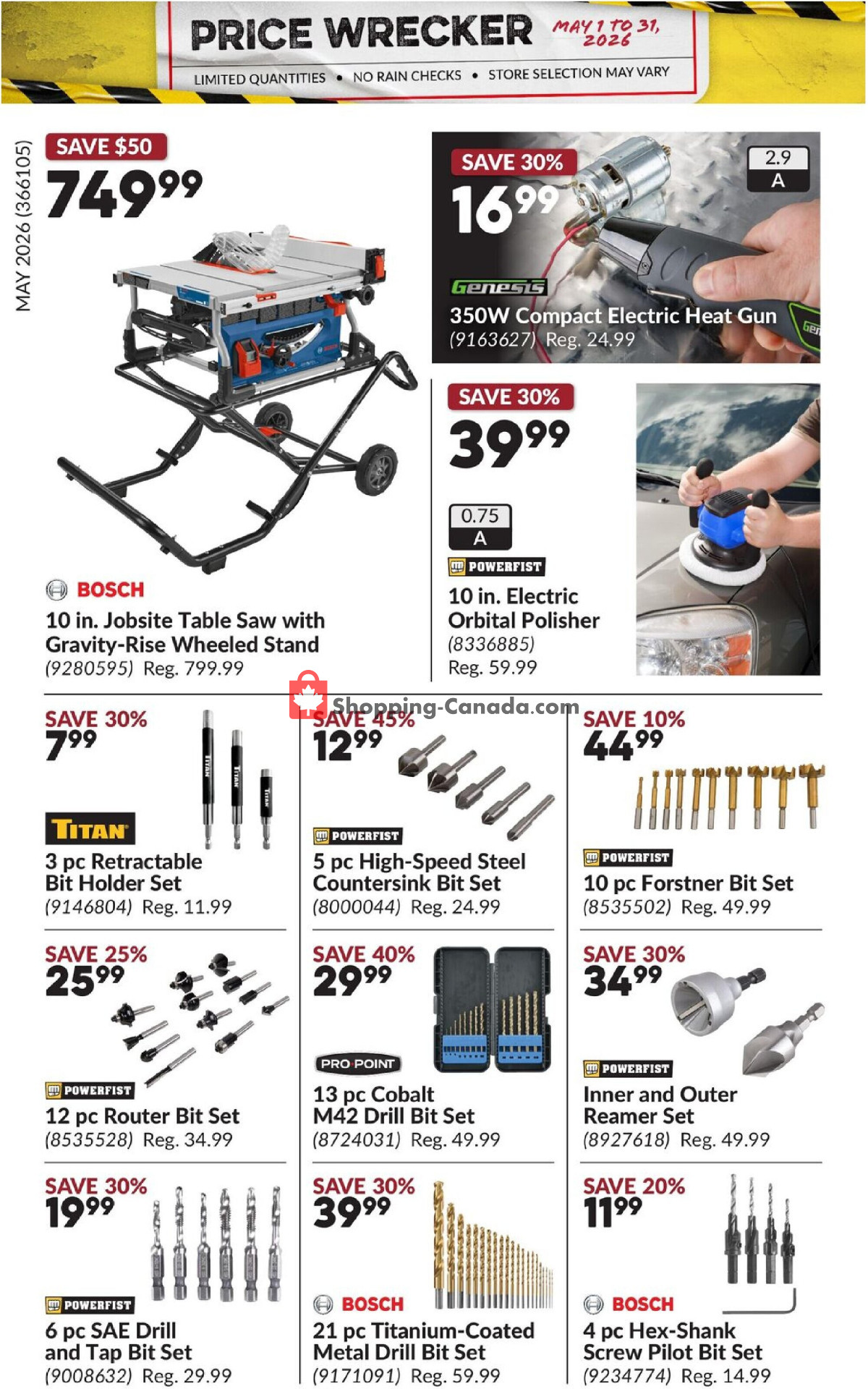 Princess Auto flyer from Friday May 1, 2026 to Sunday May 31, 2026 - page 24