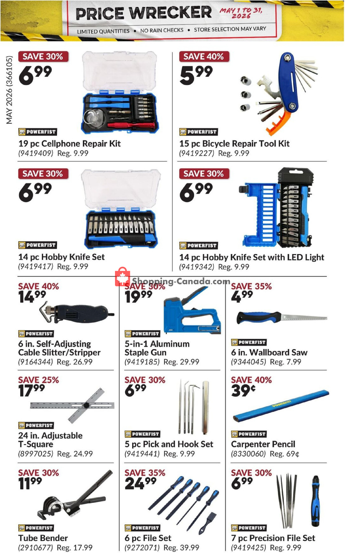 Princess Auto flyer from Friday May 1, 2026 to Sunday May 31, 2026 - page 28