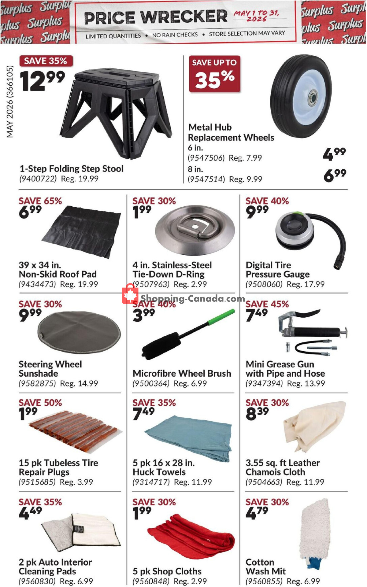 Princess Auto flyer from Friday May 1, 2026 to Sunday May 31, 2026 - page 3