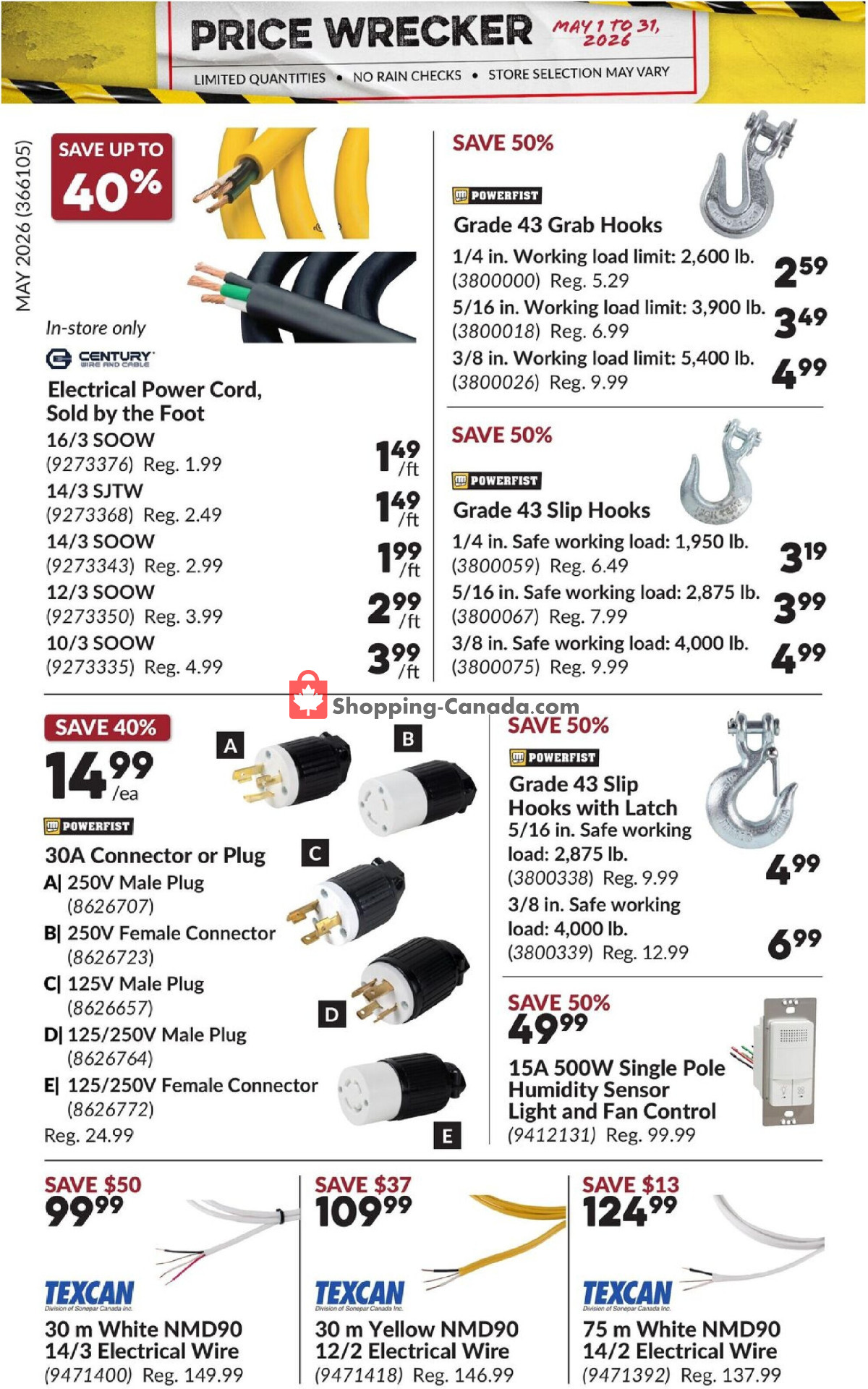 Princess Auto flyer from Friday May 1, 2026 to Sunday May 31, 2026 - page 31