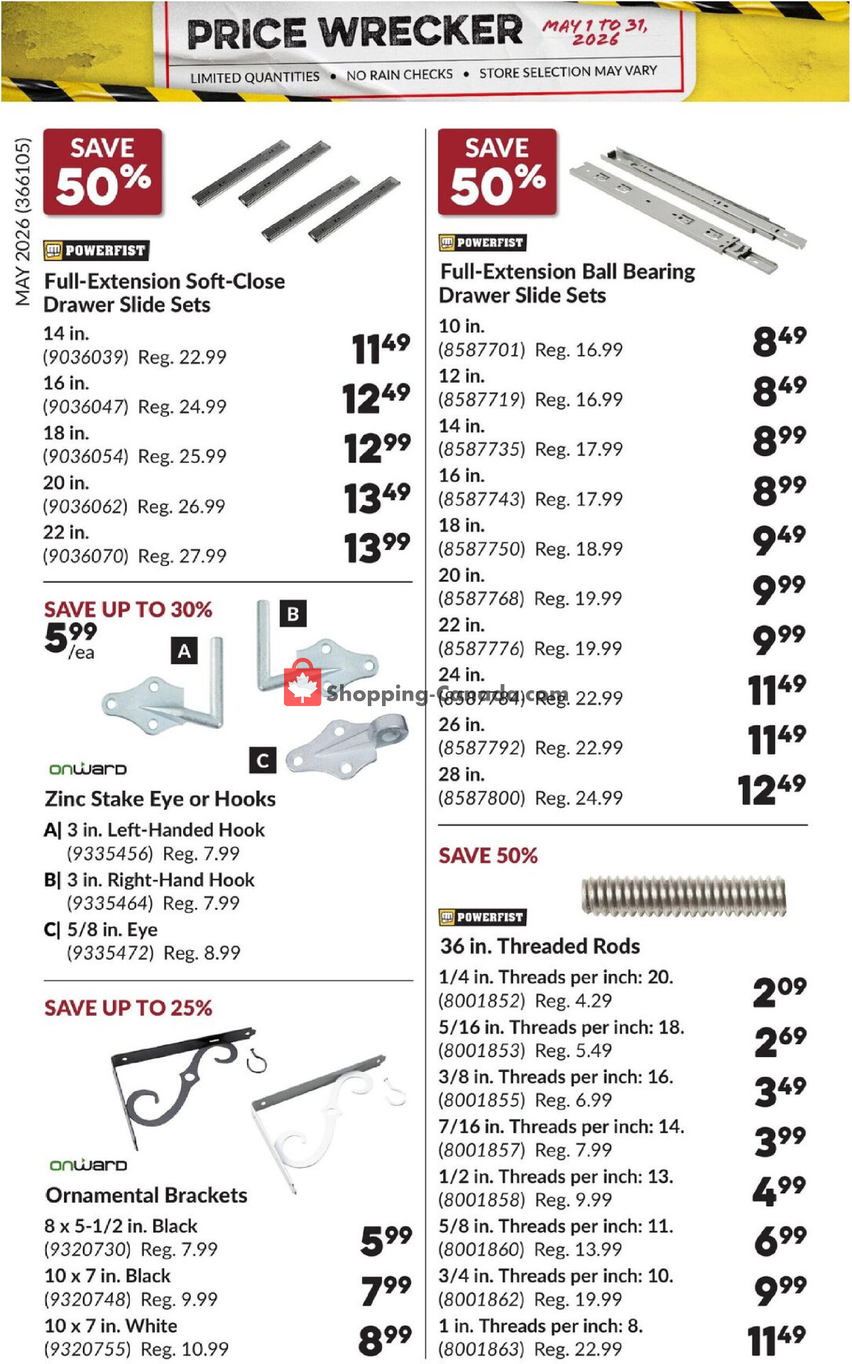 Princess Auto flyer from Friday May 1, 2026 to Sunday May 31, 2026 - page 33