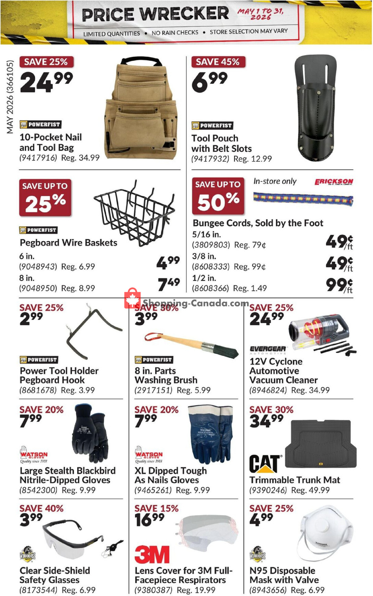 Princess Auto flyer from Friday May 1, 2026 to Sunday May 31, 2026 - page 36